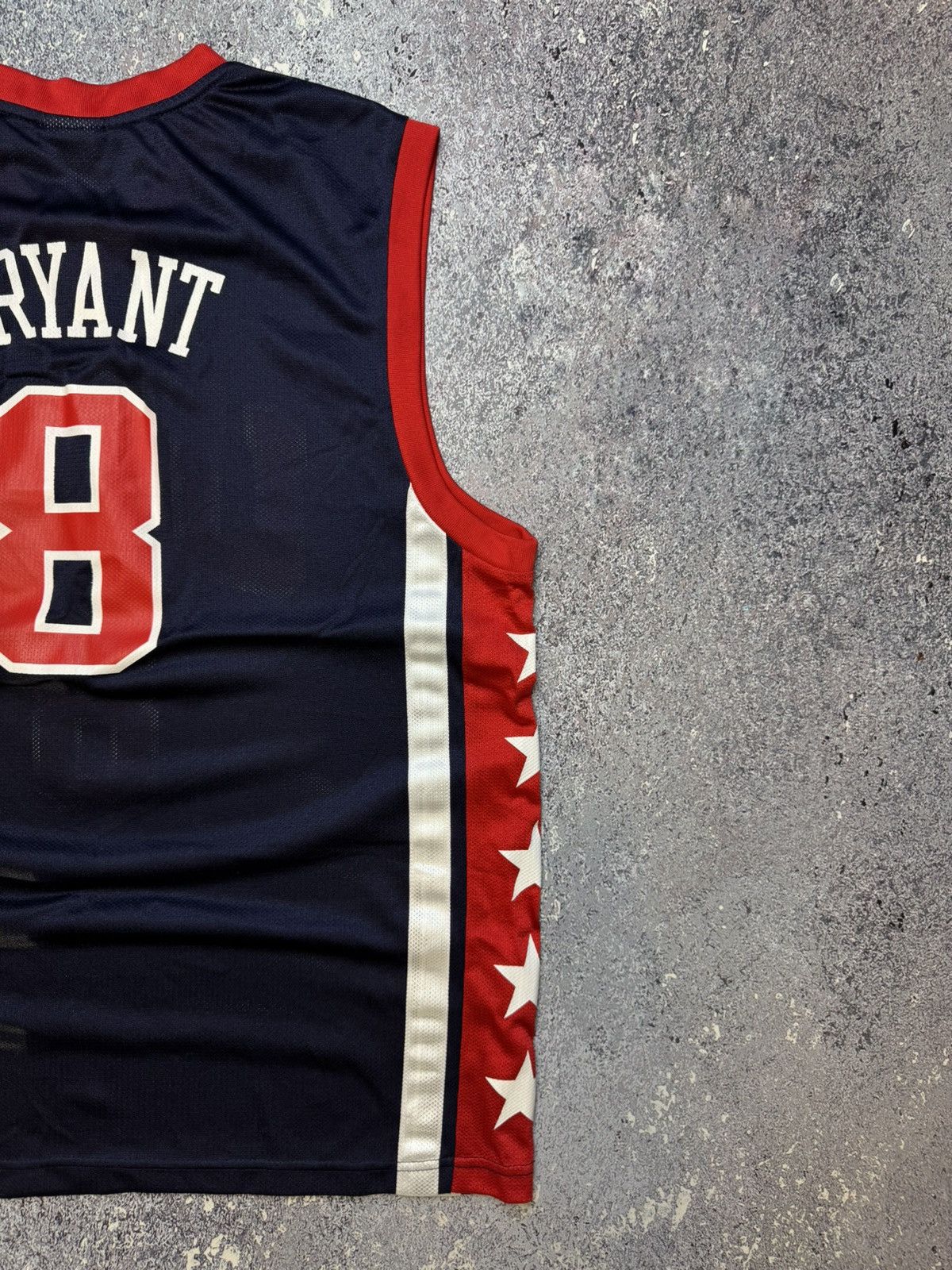 NBA × Reebok × Vintage KOBE BRYANT 8 USA BASKETBALL VINTAGE REEBOK JERSEY Size US L / EU 52-54 / 3 - 10 Thumbnail