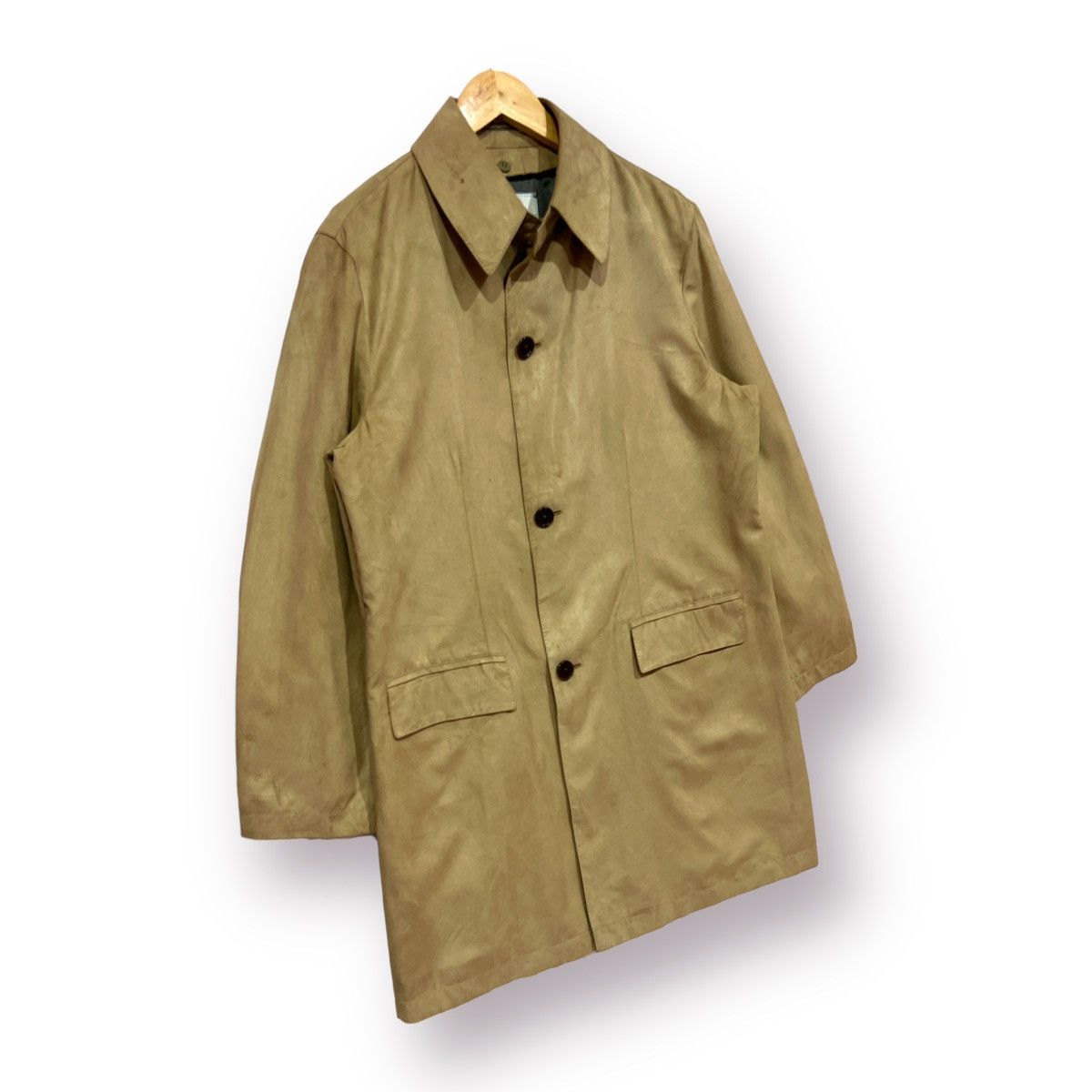 Alexander Julian Alexander Julian Fake Leather long coat Size US M / EU 48-50 / 2 - 3 Thumbnail