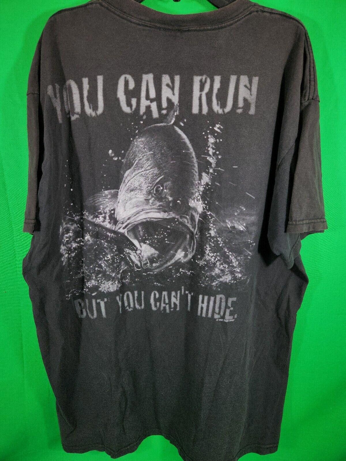 Delta Vintage 1997 Bass Anglers Society L Black Graphic T Shirt Size US L / EU 52-54 / 3 - 1 Thumbnail