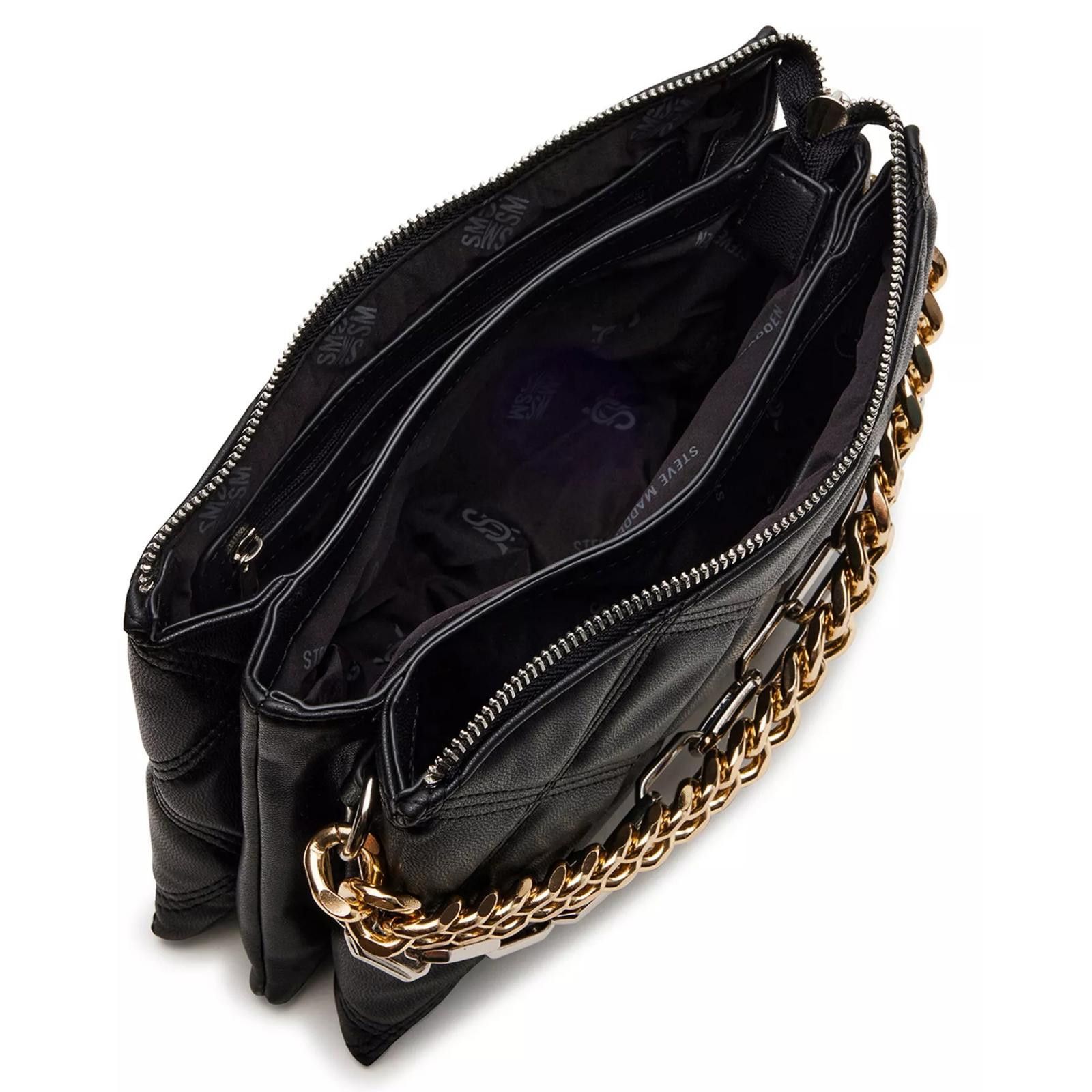 Steve Madden Steve Madden Women's Bstacie Zipper Crossbody Bag Size ONE SIZE - 5 Thumbnail