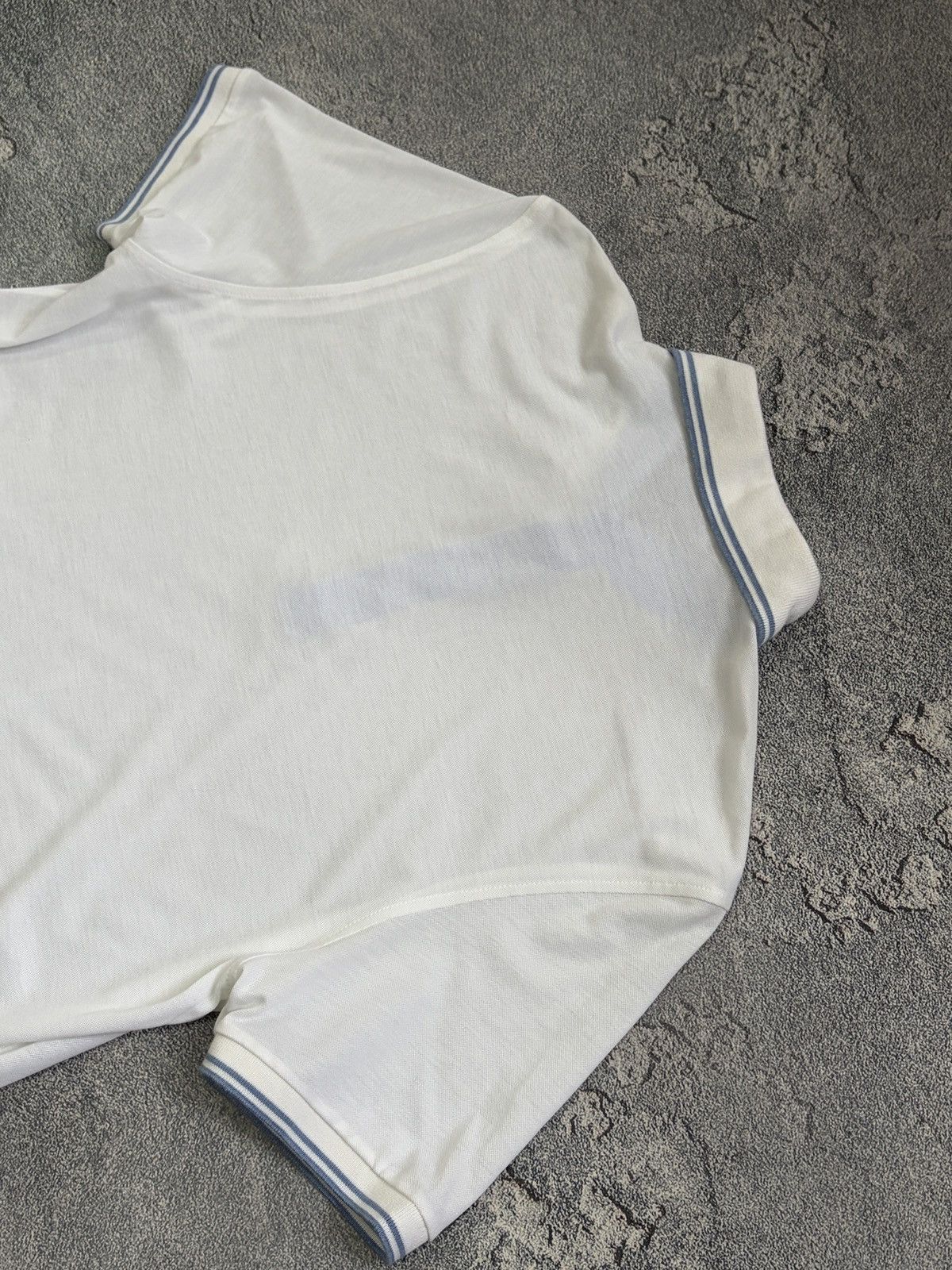 Gran Sasso Gran Sasso Italy White Cotton Polo Shirt 50 L Knit Casual Size US L / EU 52-54 / 3 - 12 Thumbnail
