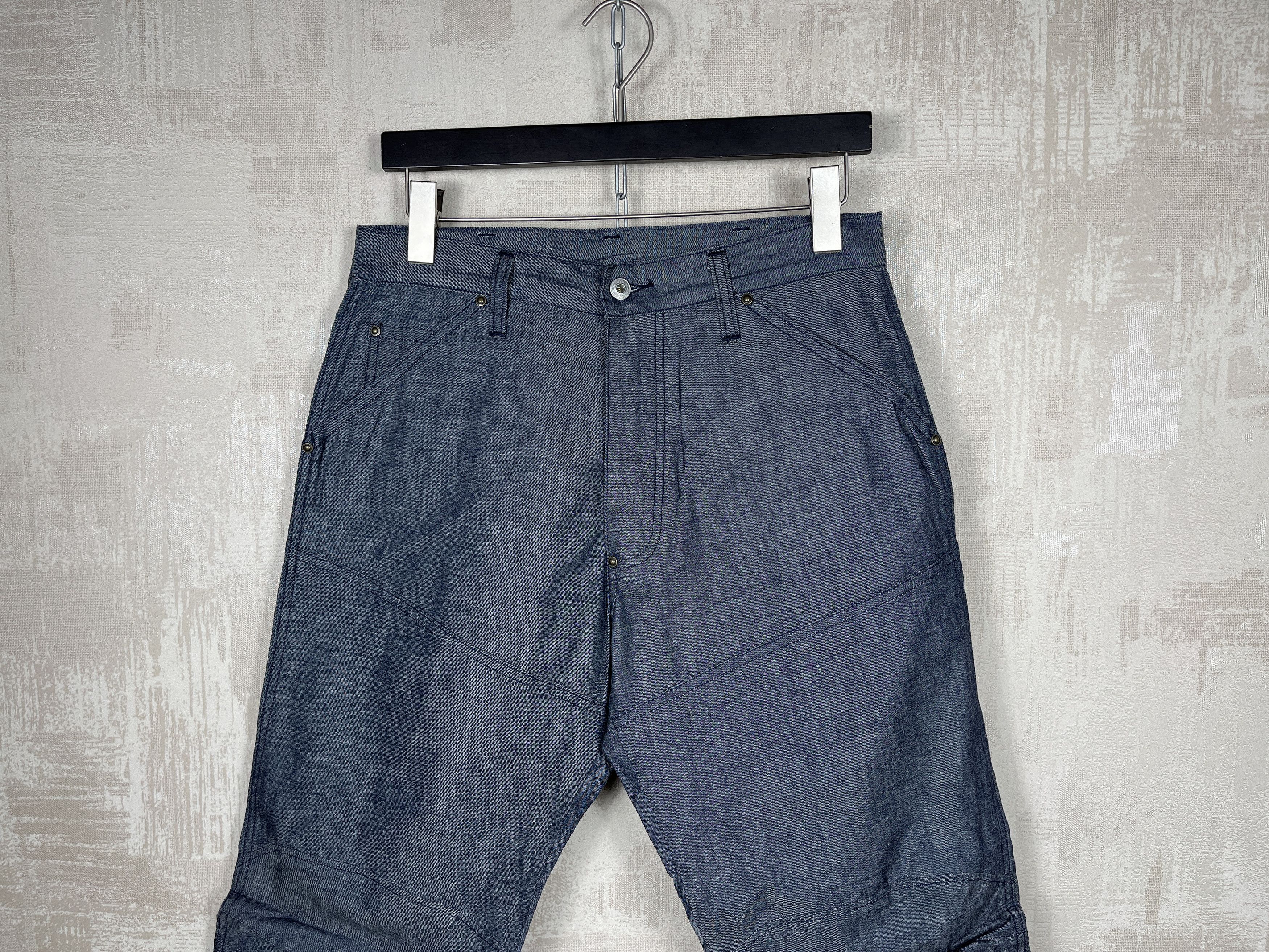G-Star Vintage G-star RAW Shortcut Elwood Jeans Straight Regular Size US 31 - 3 Thumbnail