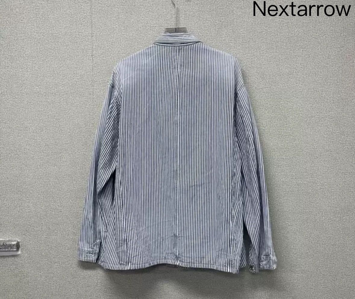 Visvim Visvim Coverall Hickory Dry striped jacket2412-Nextarrow Size US L / EU 52-54 / 3 - 2 Thumbnail