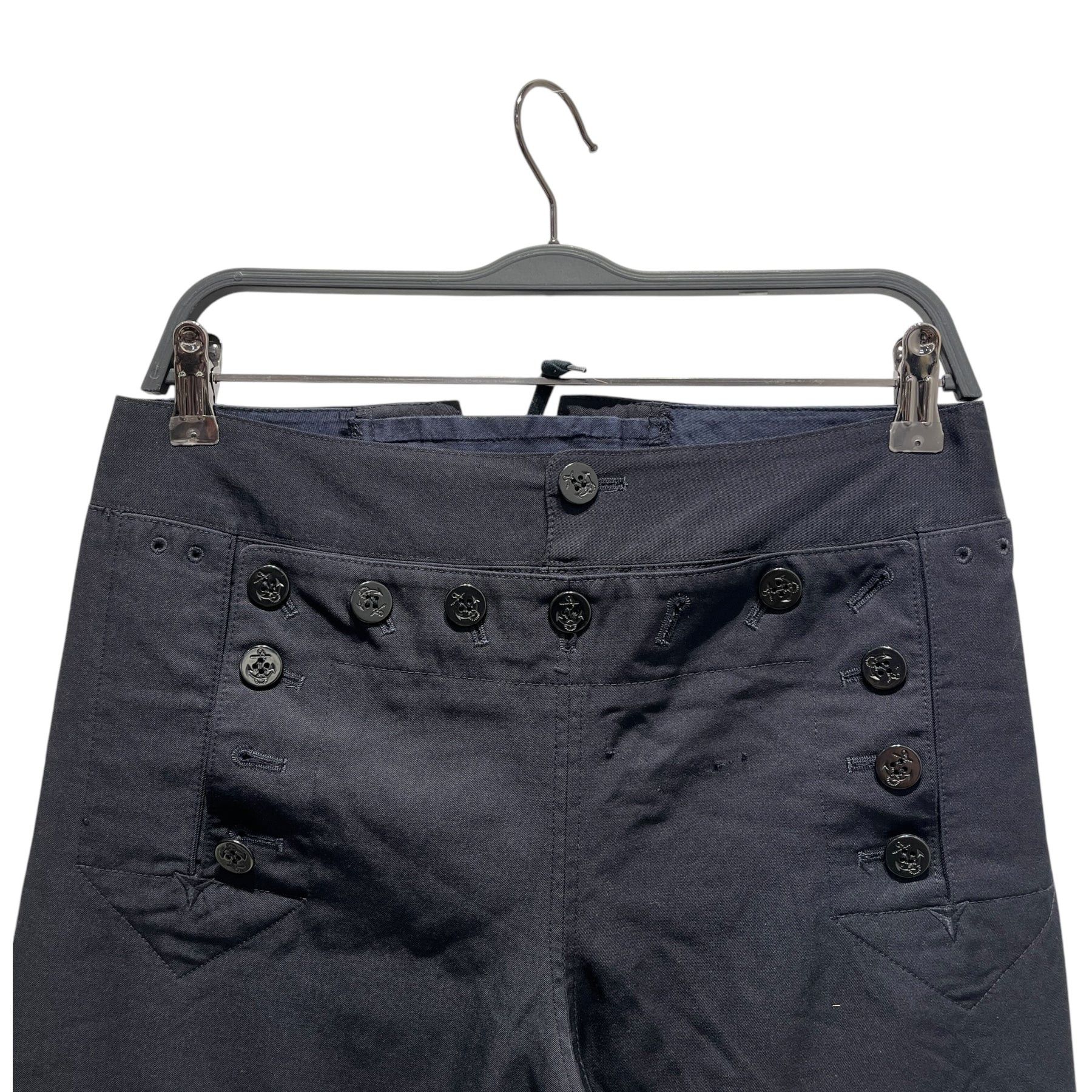 Junya Watanabe AD2010 Archive Front Flap Sailor Pants Size 30" / US 8 / IT 44 - 3 Thumbnail