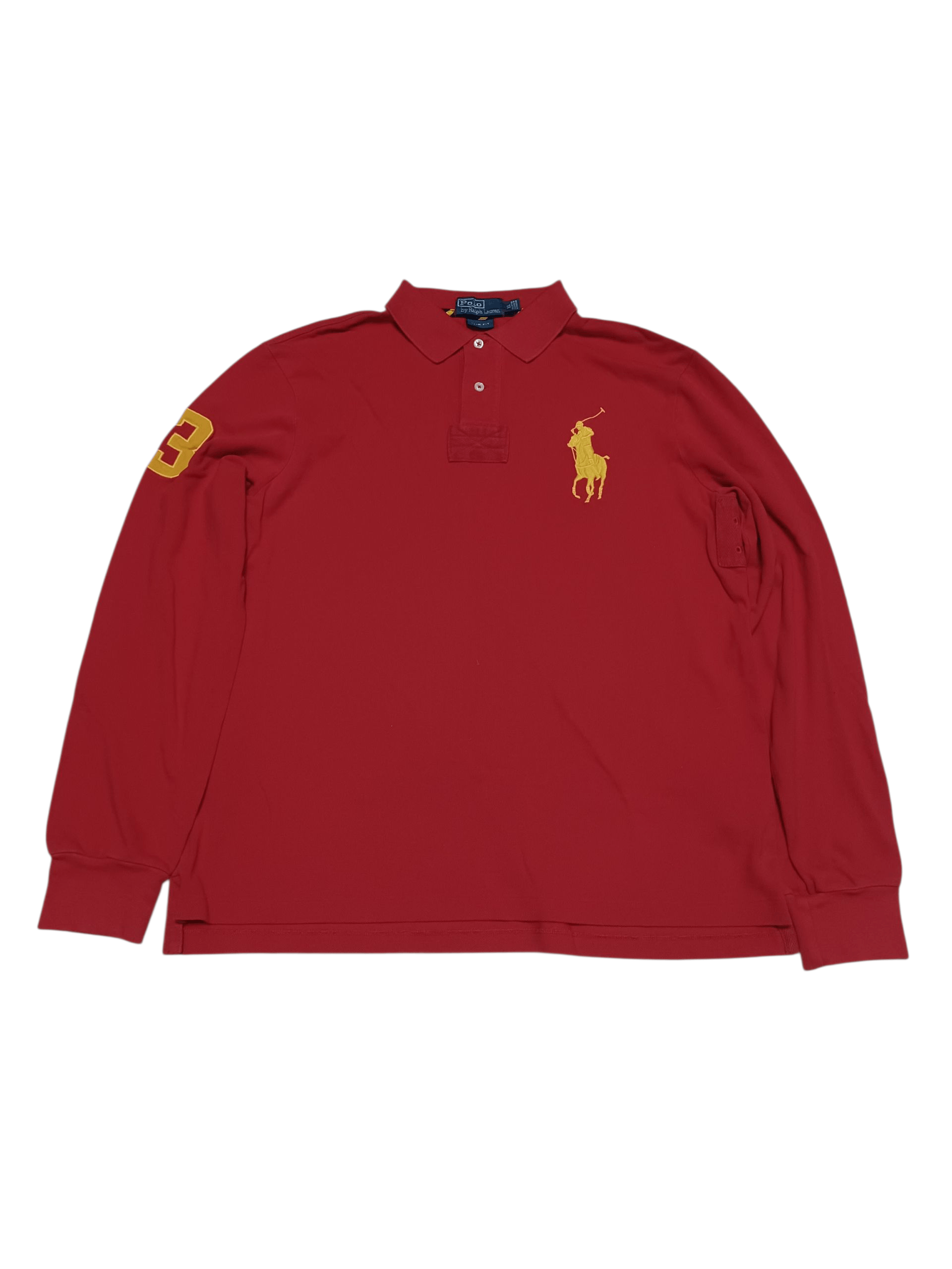 Polo Ralph Lauren POLO RALPH LAUREN BIG PONY VINTAGE LUXURY RUGBY SHIRT Size US XL / EU 56 / 4 - 1 Thumbnail