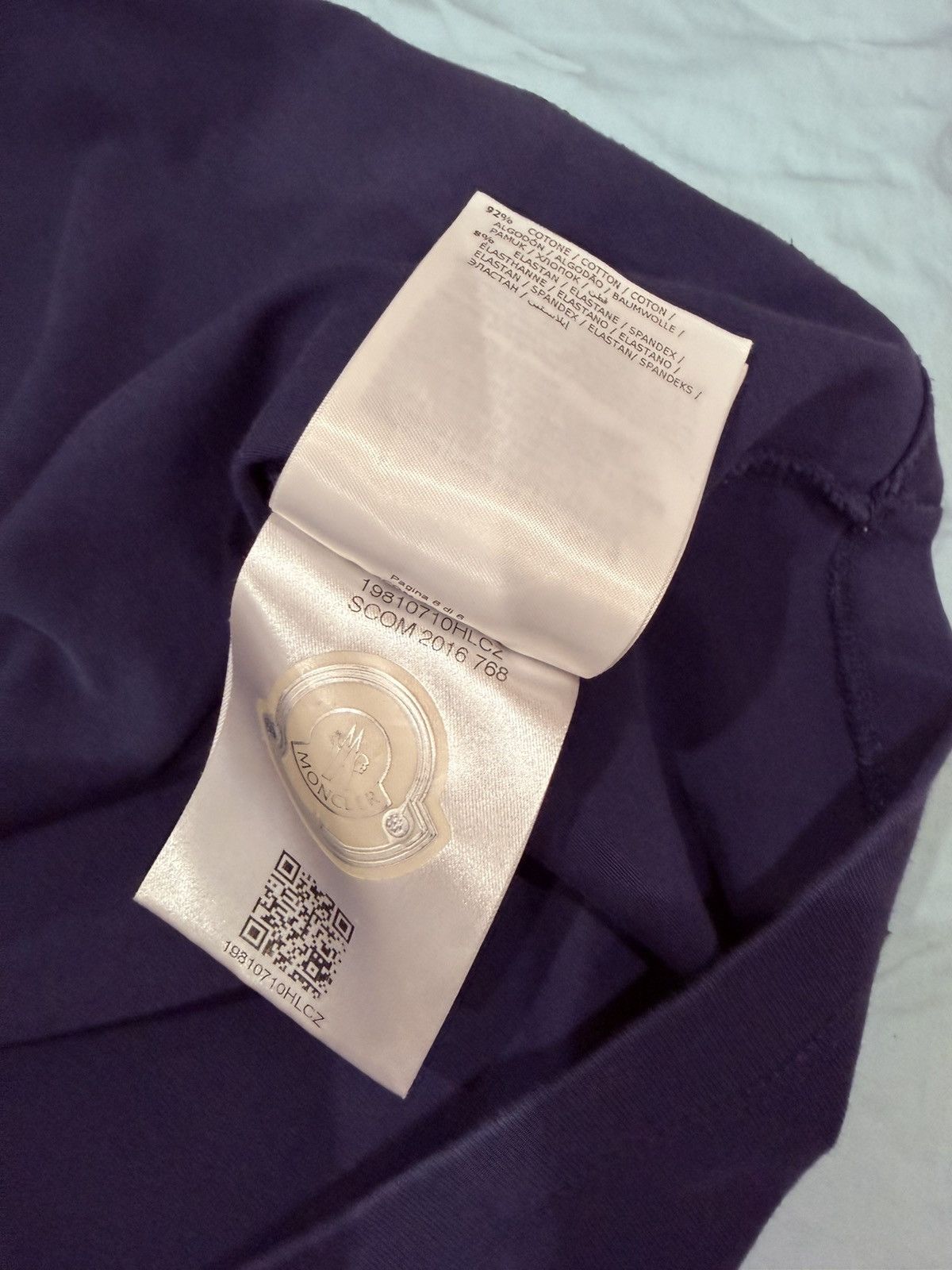 Moncler Moncler T-shirt Size M Slim Fit Size US M / EU 48-50 / 2 - 6 Thumbnail
