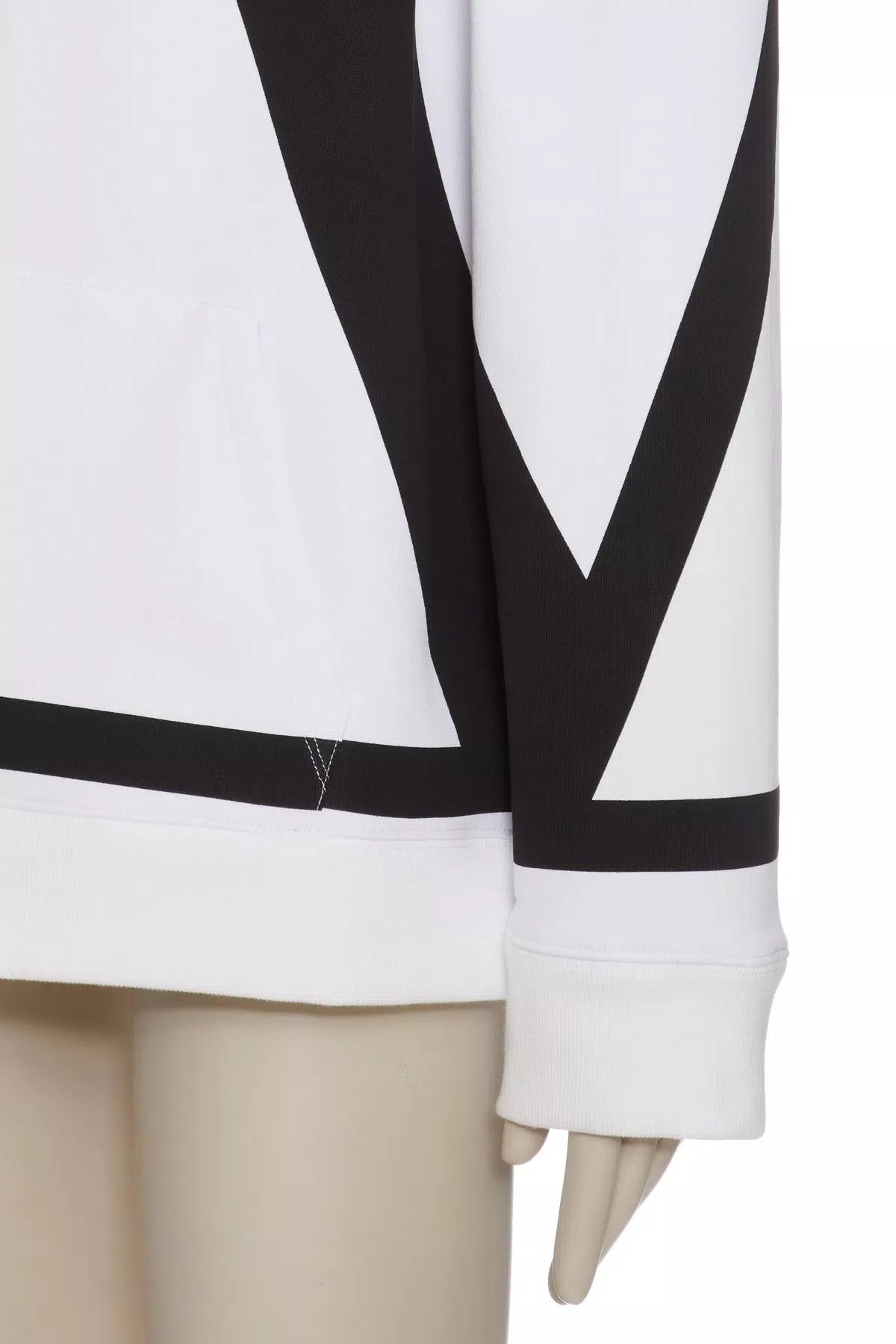 Valentino oc11z0725 Cotton Sweatshirt in Black/White Size US M / EU 48-50 / 2 - 5 Thumbnail