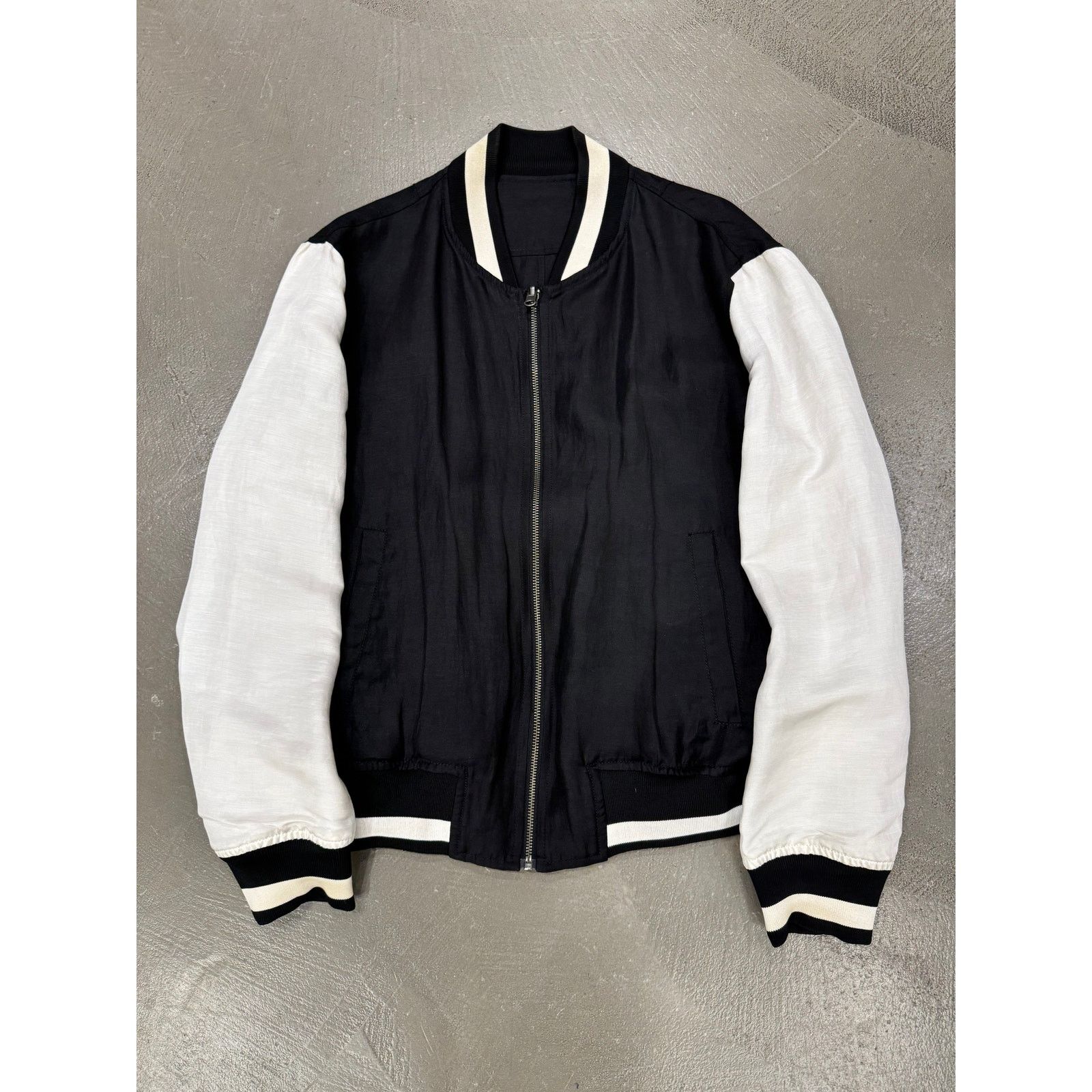 Ann Demeulemeester 2010s Ann Demeulemeester reversible bomber jacket Size US S / EU 44-46 / 1 - 2 Thumbnail