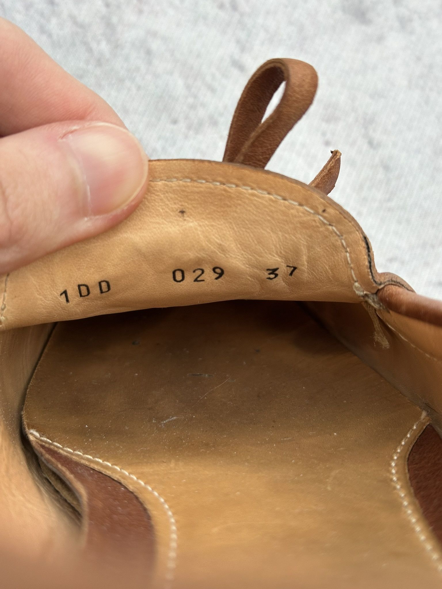 Prada Prada Slip On Loafers Brown Saffiano Leather Logo Size US 7 / IT 37 - 10 Thumbnail