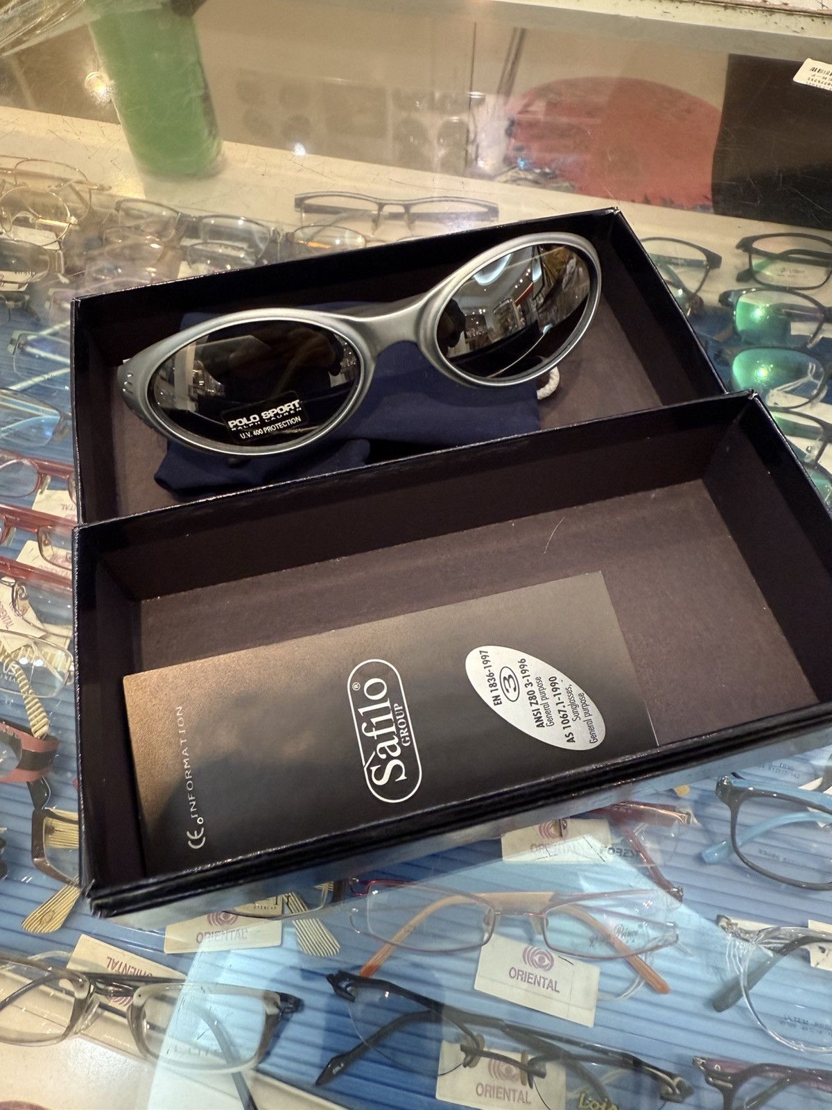 Polo Ralph Lauren 2000's Polo Sport RL Sunglasses Size ONE SIZE - 15 Thumbnail