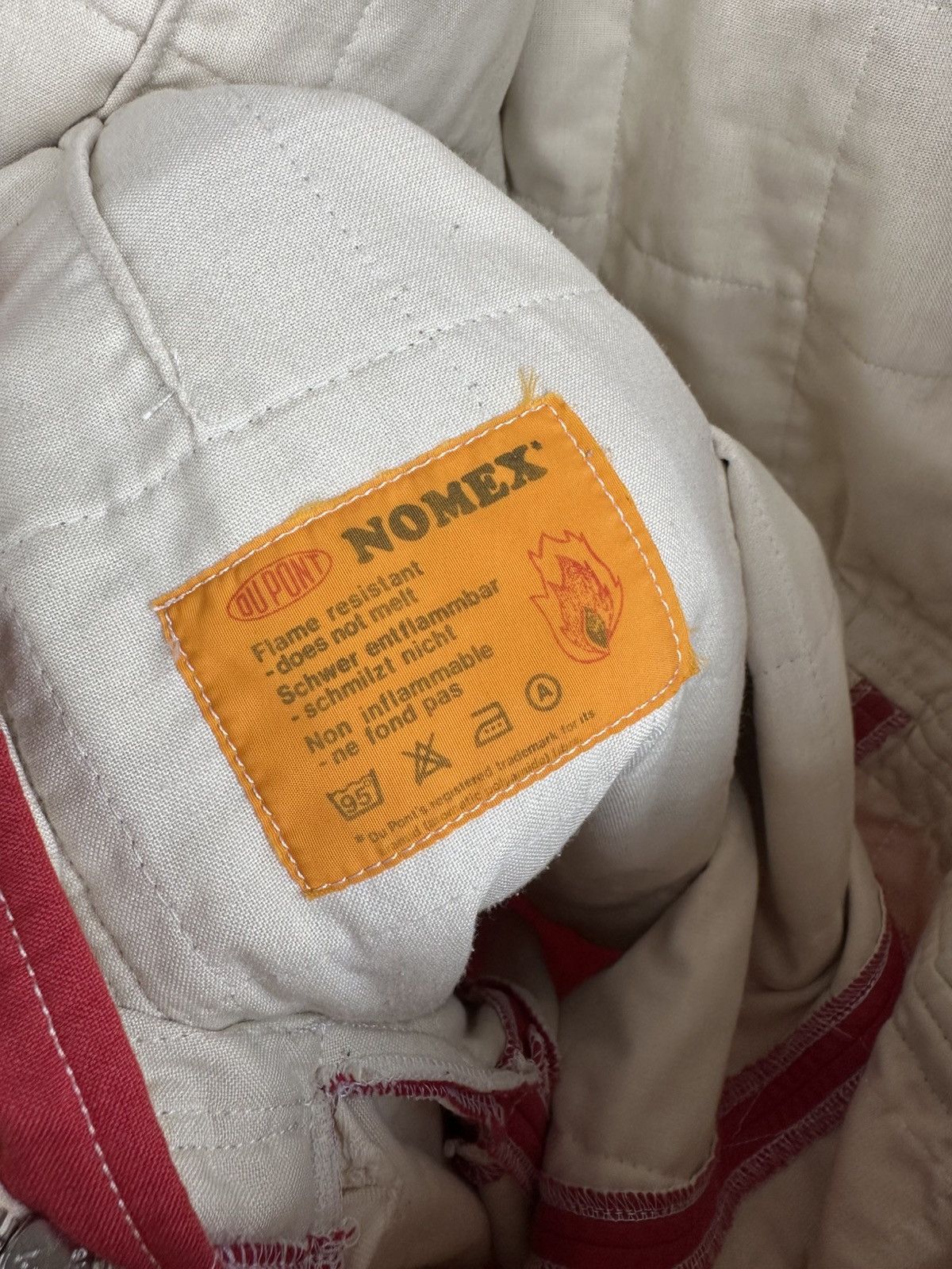 Vintage Vintage NOMEX Racing Suit Maxessoire Swiss Corvette Club Size US 38 / EU 54 - 14 Thumbnail