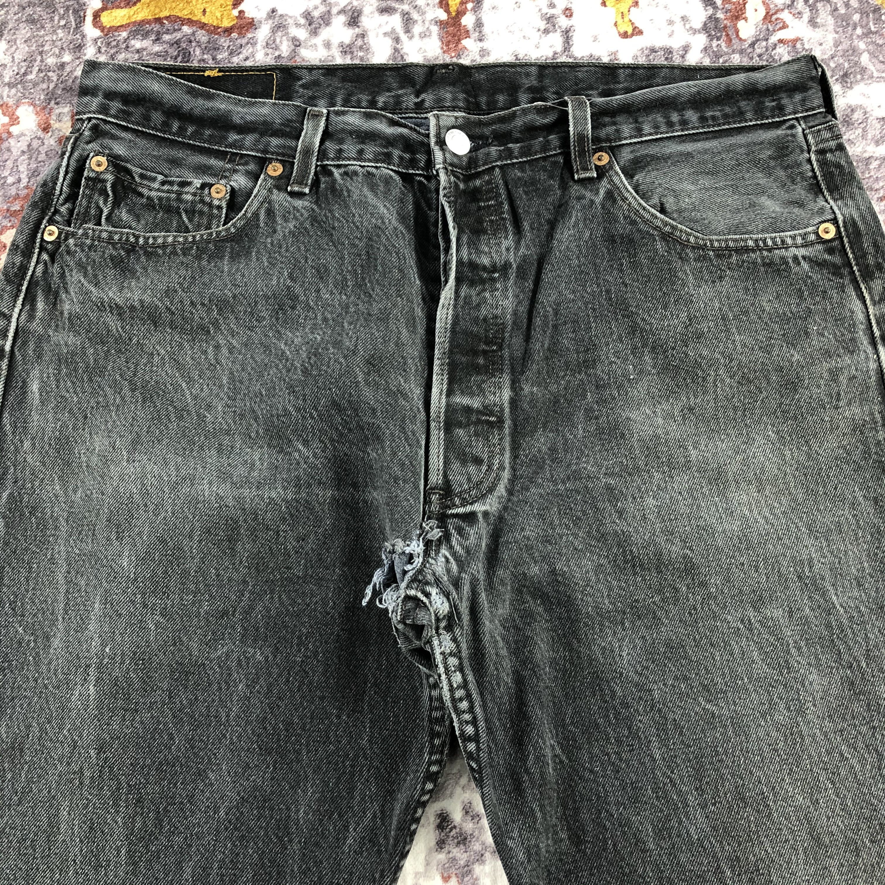 Levi's × Vintage Vintage 90s Levis 501 Earth Tone Jeans-JM2367 Size US 36 / EU 52 - 3 Thumbnail