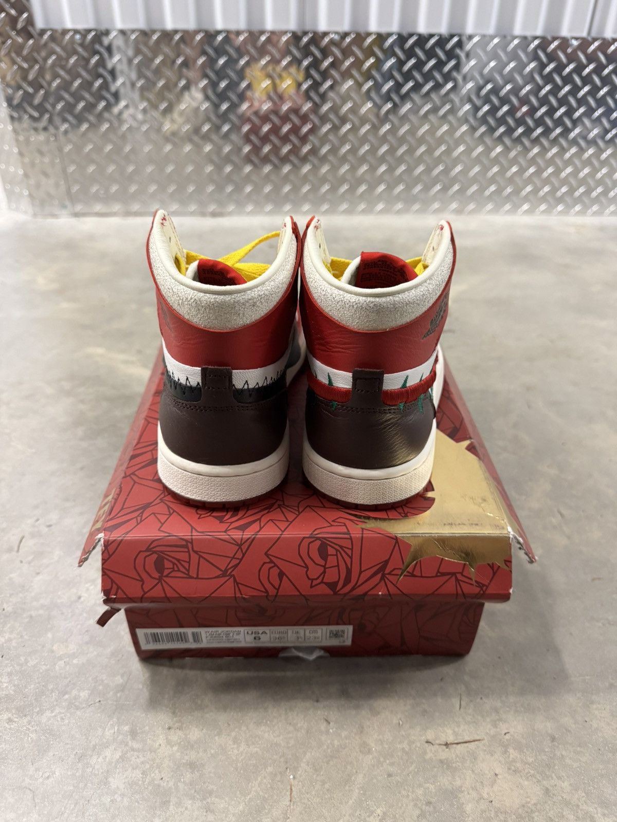 Jordan Brand Jordan 1 Zoom CMFT High 2 x Teyana Taylor Size 6W Size US 6 / IT 36 - 5 Thumbnail