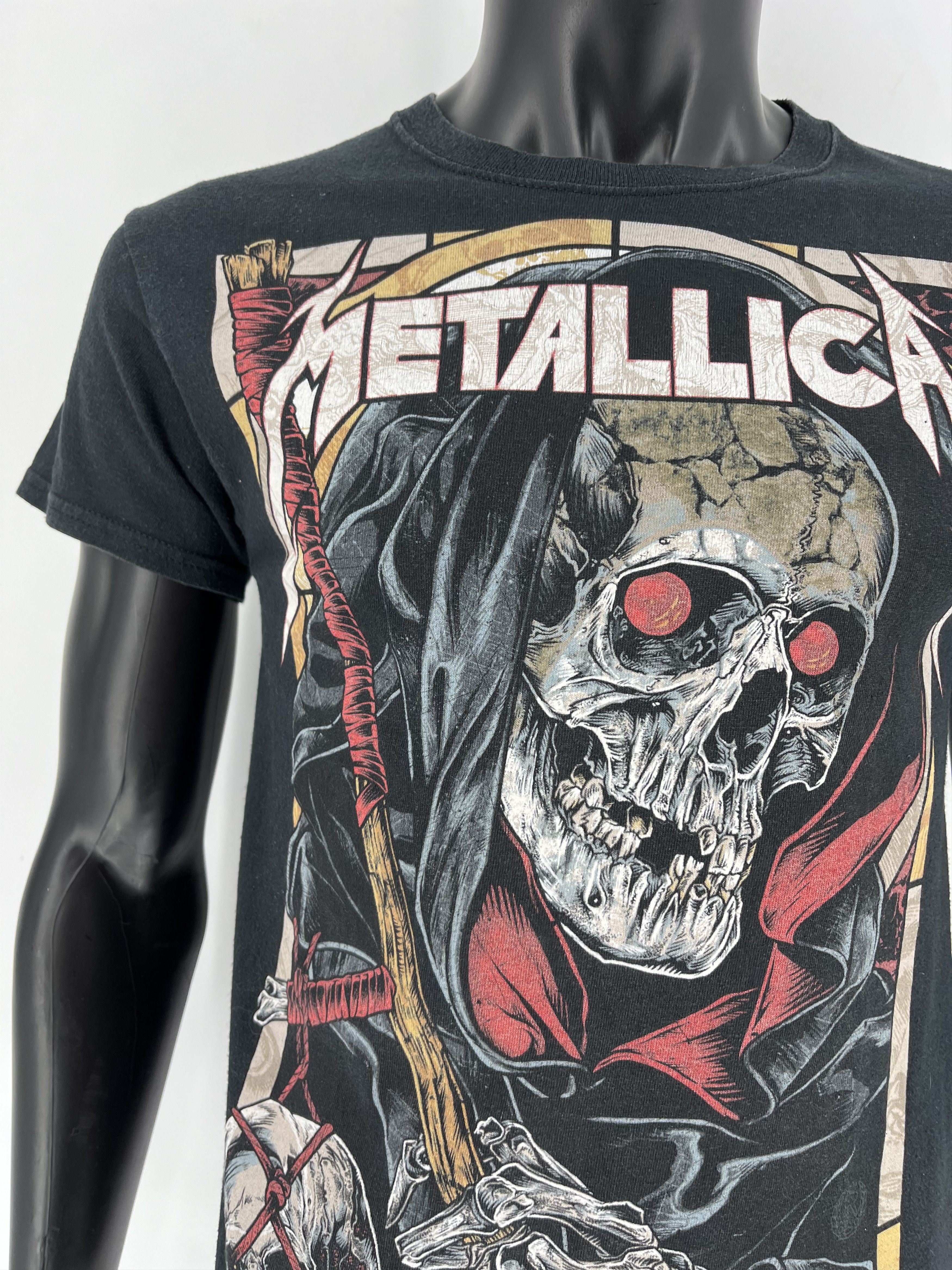 Vintage Vintage Y2K Metallica Skulls Dead Face Band Rock Streetwear Size US S / EU 44-46 / 1 - 6 Thumbnail