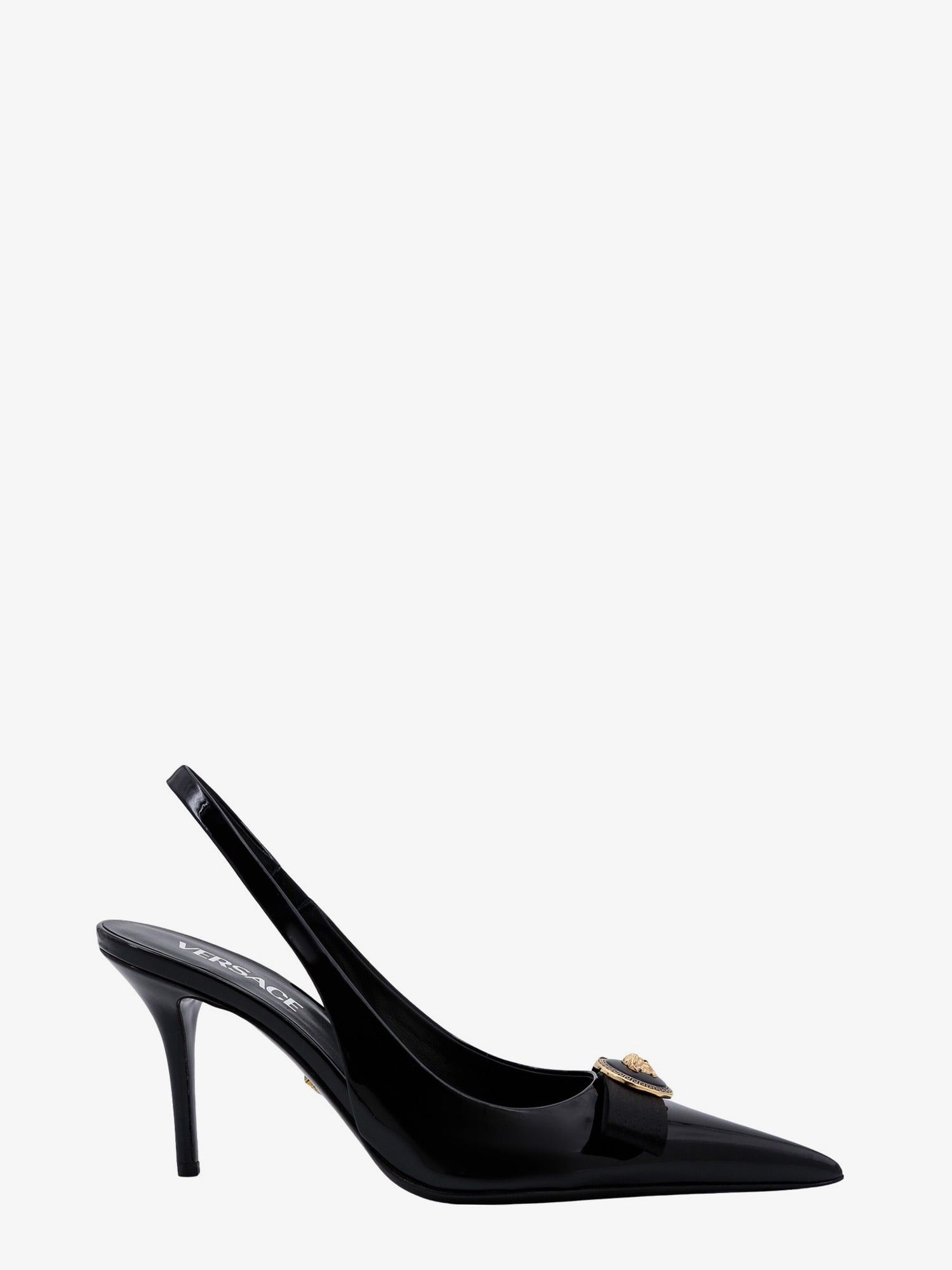 Versace Gianni Ribbon Woman Black Pumps | Grailed