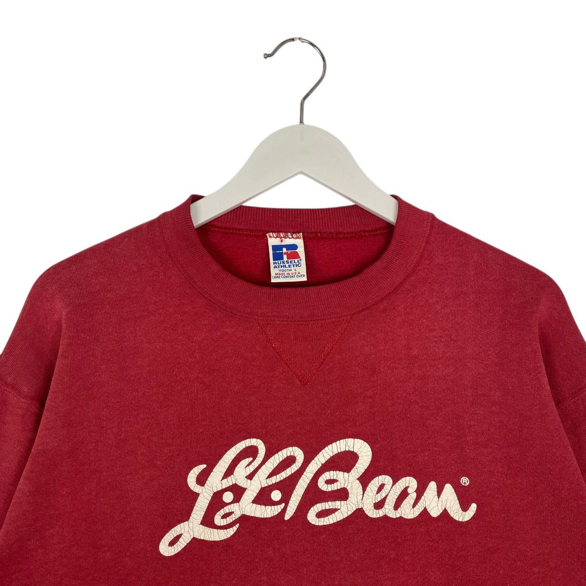 Other Vintage Russell Athletic Graphic Crewneck Sweatshirt Red Size US L / EU 52-54 / 3 - 4 Thumbnail