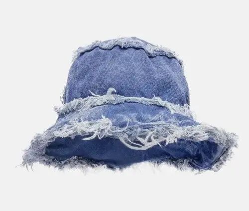 Other Avant garde washed reversible distressed raw bucket hat Size ONE SIZE - 3 Thumbnail