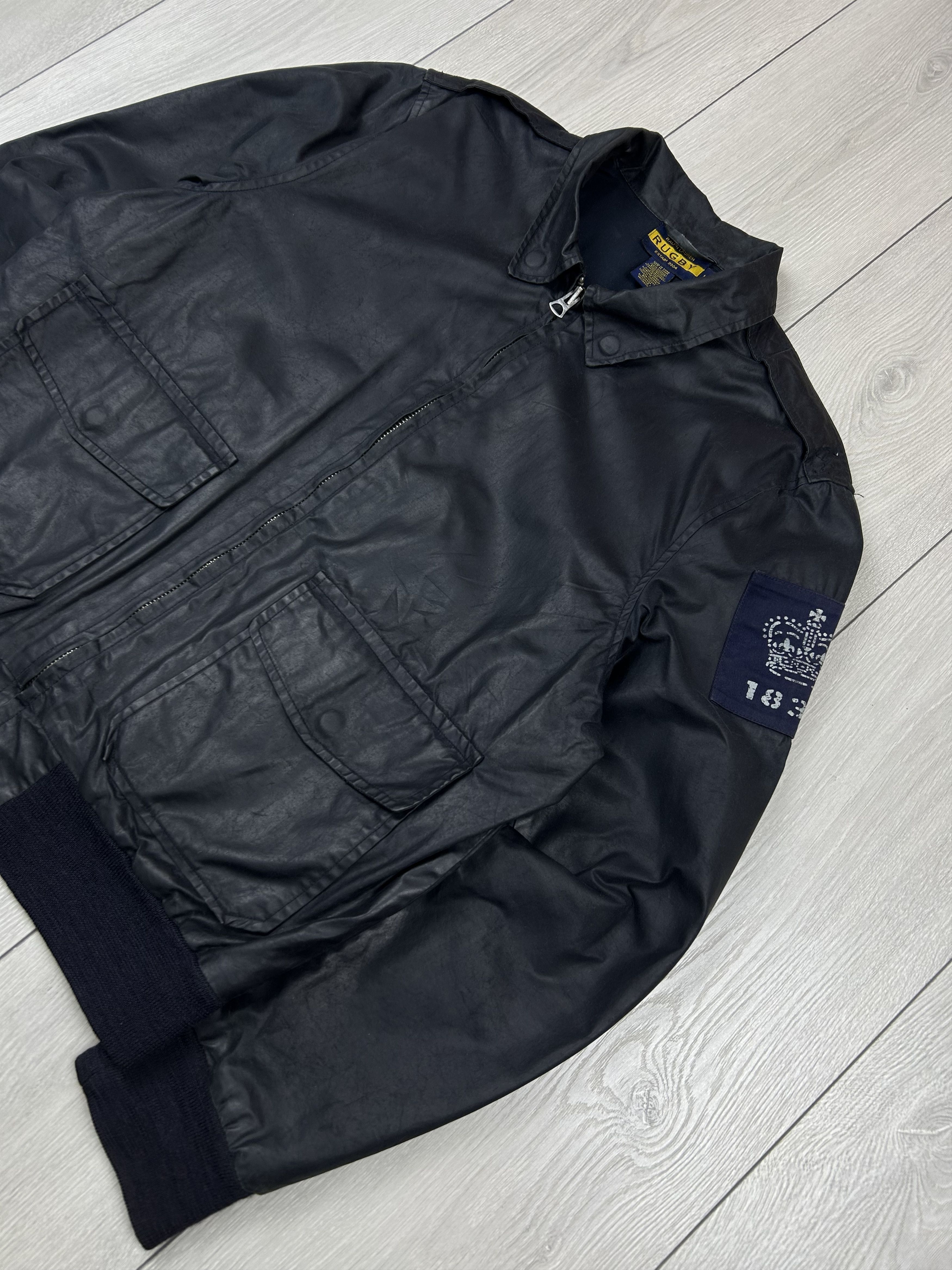 Rugby Ralph Lauren Rugby Ralph Lauren Mens Waxed Jacket Size L Navy Size US L / EU 52-54 / 3 - 4 Thumbnail