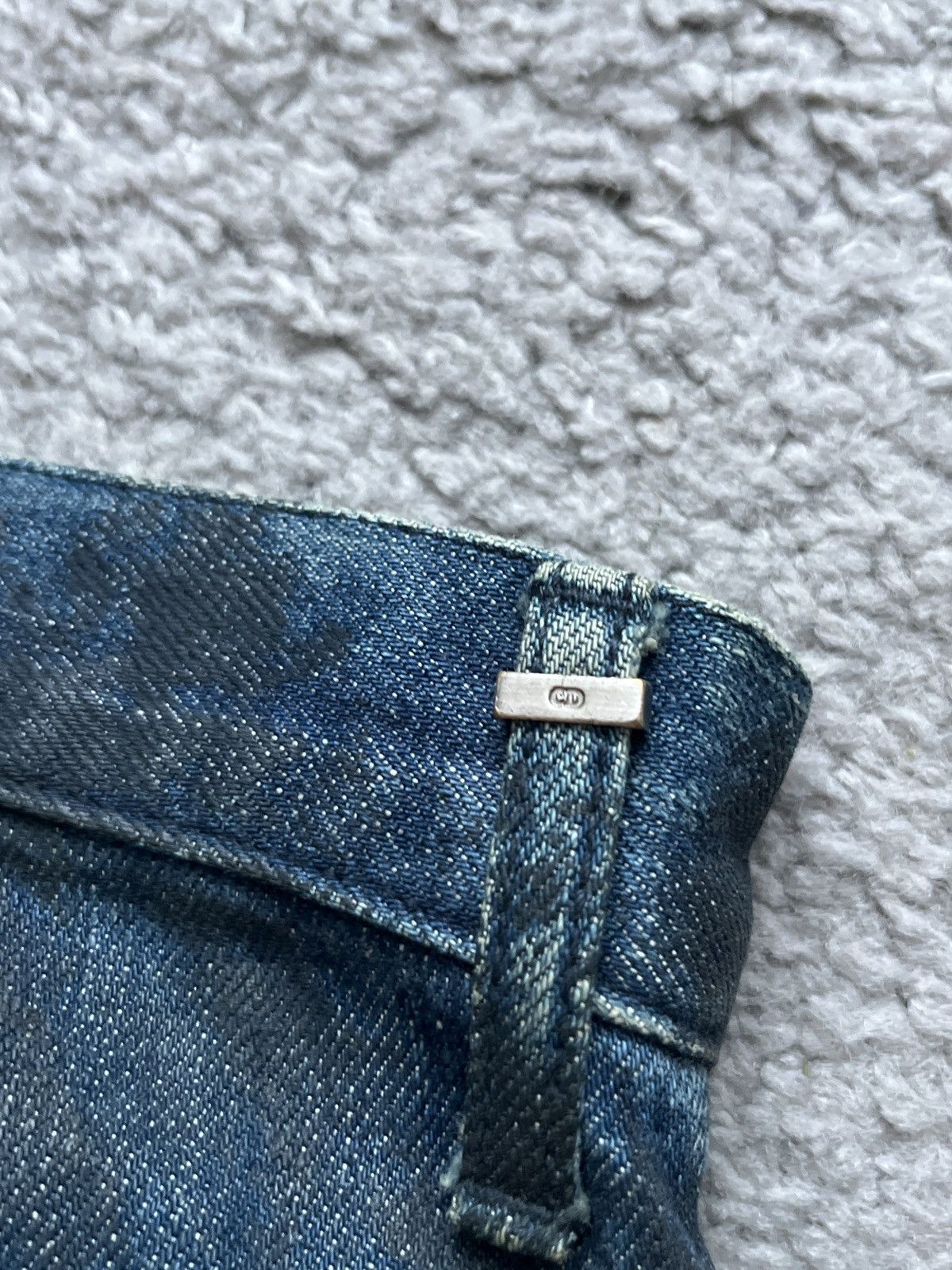 Dior Dior KVA waxed mud wash jeans Size US 29 - 7 Thumbnail