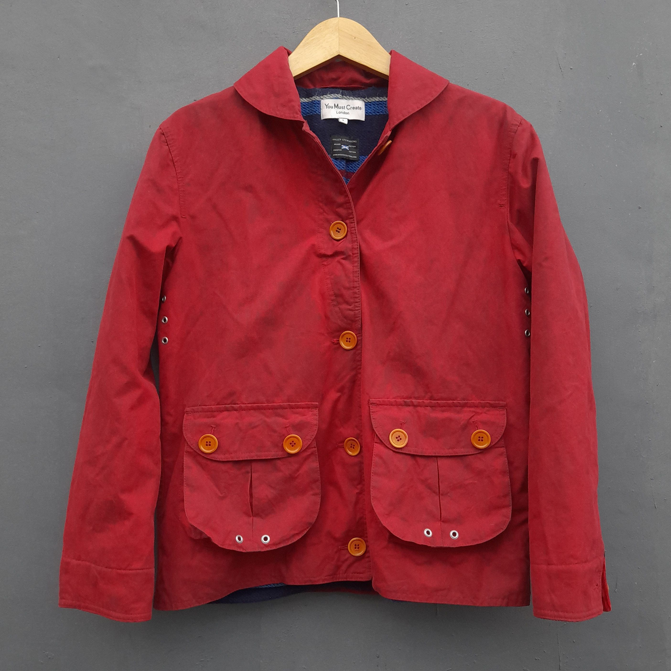 YMC You must create YMC london waxed cotton casual jacket Size US S / EU 44-46 / 1 - 1 Thumbnail