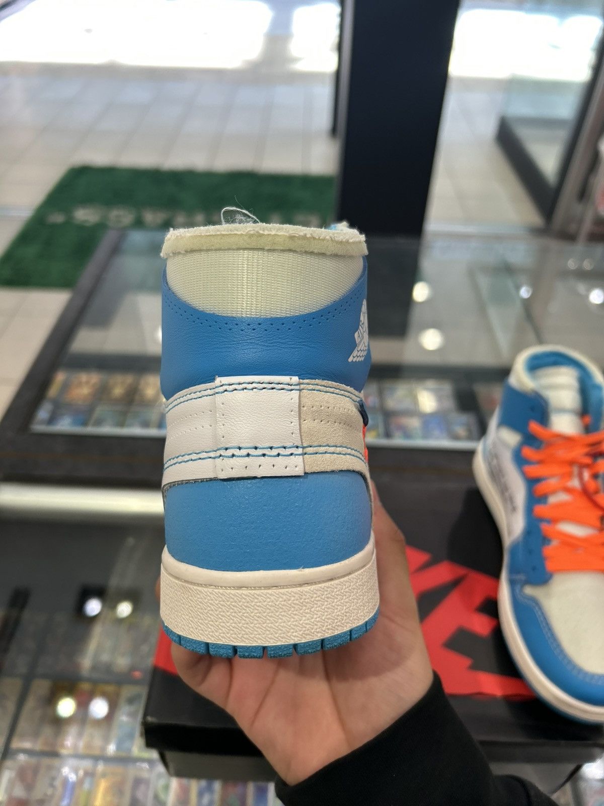 Jordan Brand × Off-White Jordan 1 Off-white UNC Size US 7.5 / EU 40-41 - 10 Thumbnail