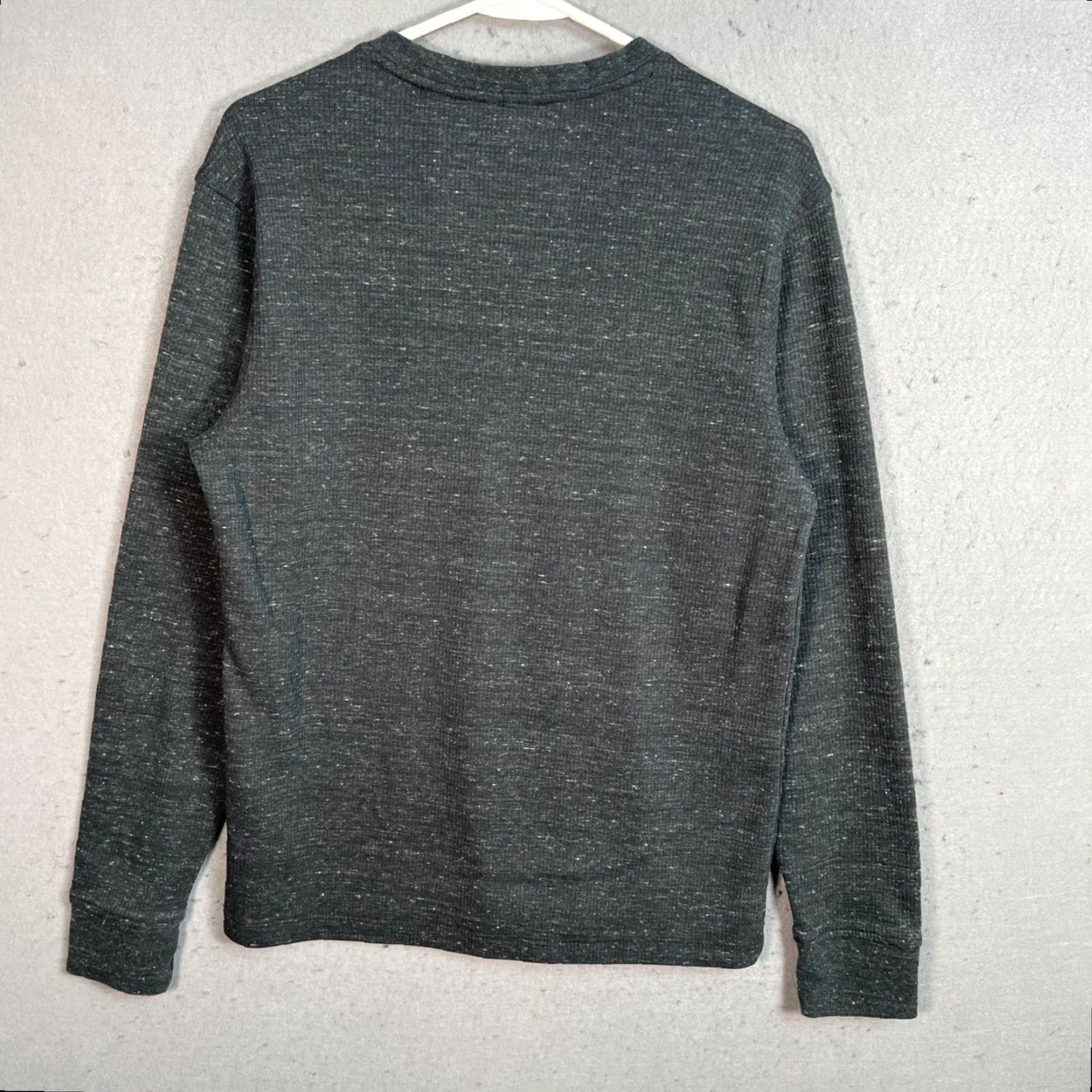Vintage VINTAGE 01.Algo Performance Long Sleeve T-Shirt Mens Medium Gray Activewear Crew Neck Shirt Mens M Gray Size US M / EU 48-50 / 2 - 2 Thumbnail