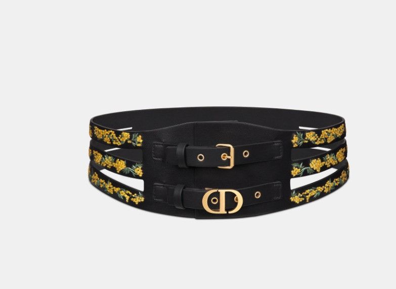 Dior o1w1db10425 B04256E Size: OS / 30 Montaigne Corset Belt Size ONE SIZE - 1 Thumbnail