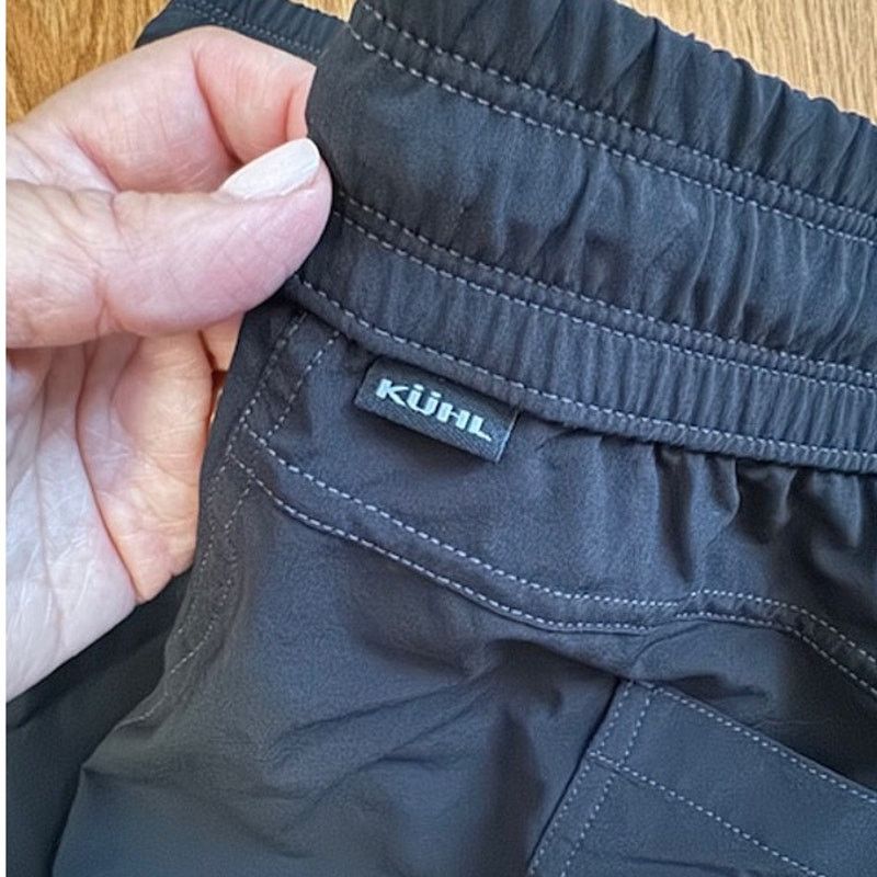 Kuhl Kuhl Women's Vantage 4" Drawstring Black Shorts L Size 34" / US 12 / IT 48 - 4 Thumbnail
