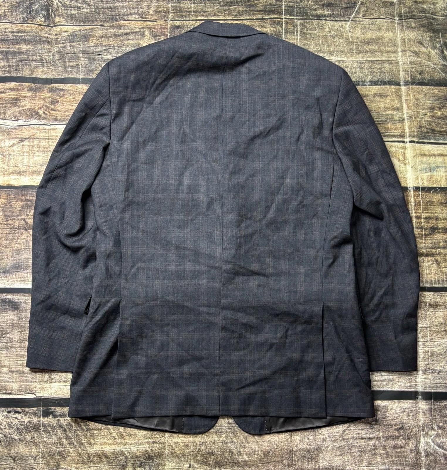 Other Giorgio Valentini Blazer Men's 42L Lanificio Super 140s Wool Size 42L - 4 Thumbnail