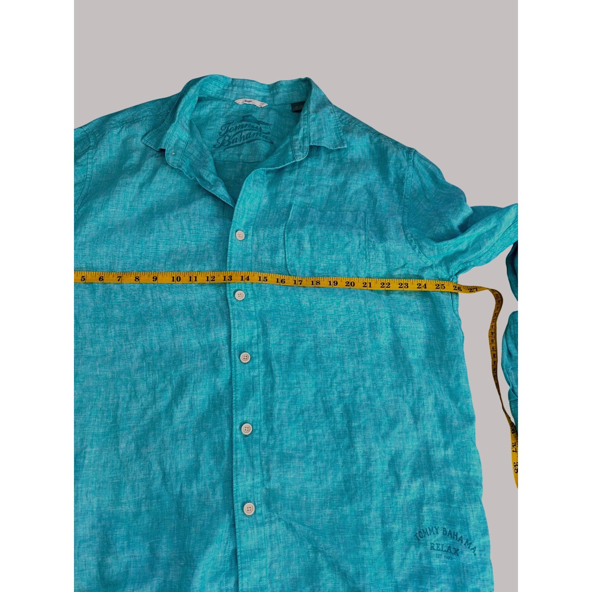 Tommy Bahama Tommy Bahama Paradise Breezer XL Linen long sleeve shirt but Size US XL / EU 56 / 4 - 10 Thumbnail