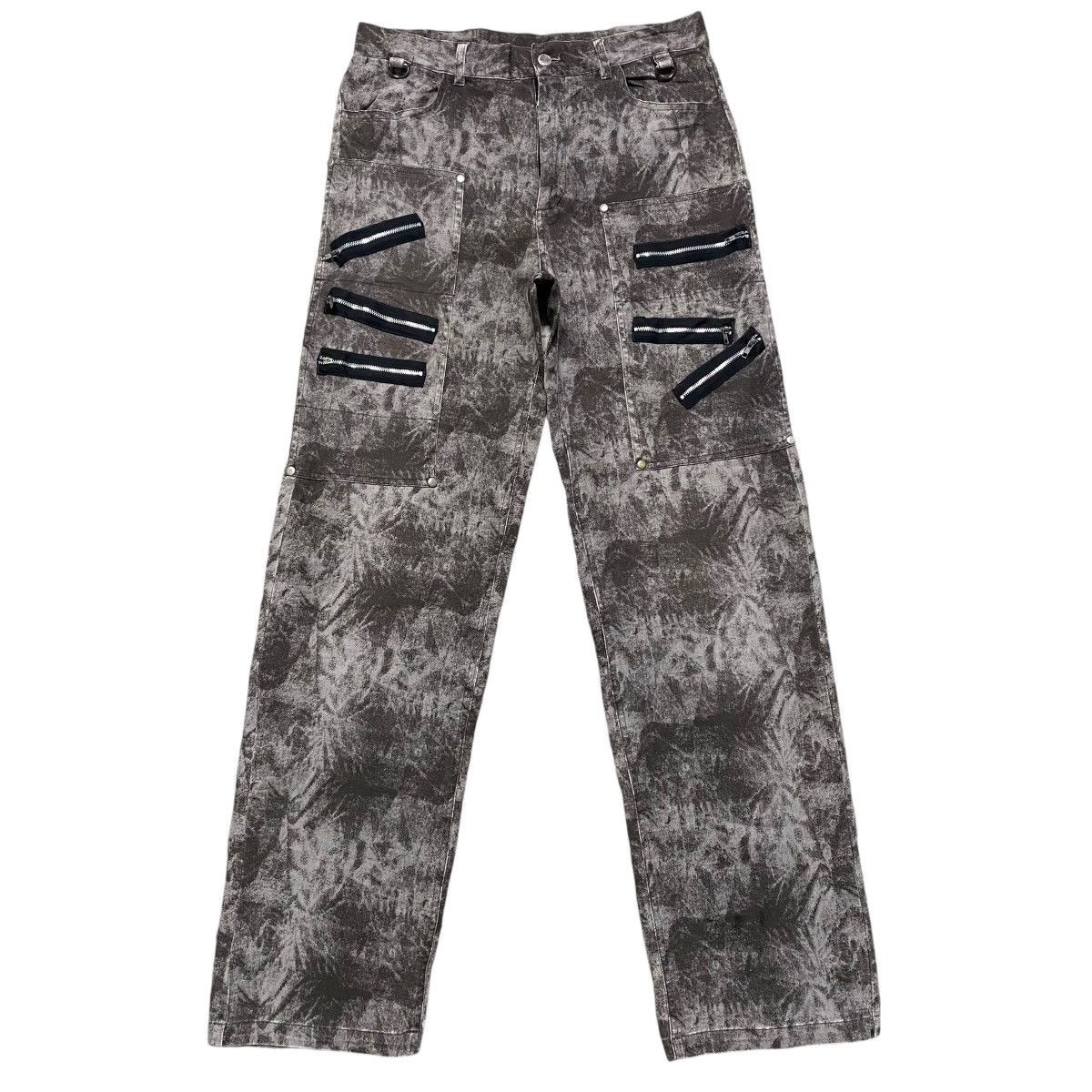 Mari's Rock SLASH NUMBER Bondage Zipper Pants Size US 30 / EU 46 - 1 Thumbnail