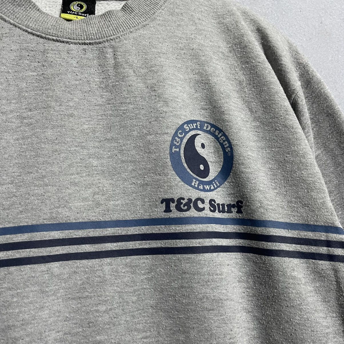 Vintage Vintage T&C Surf Designs Hawaii Grey Crewneck Sweatshirt Size US L / EU 52-54 / 3 - 4 Thumbnail