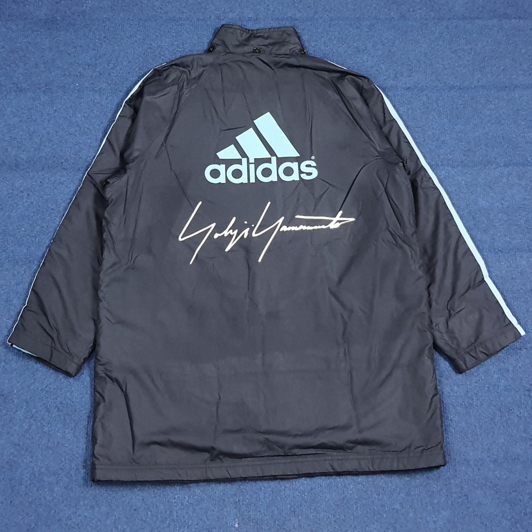 Vintage Adidas Stripes Custom Yohji Logo Jacket C281N12