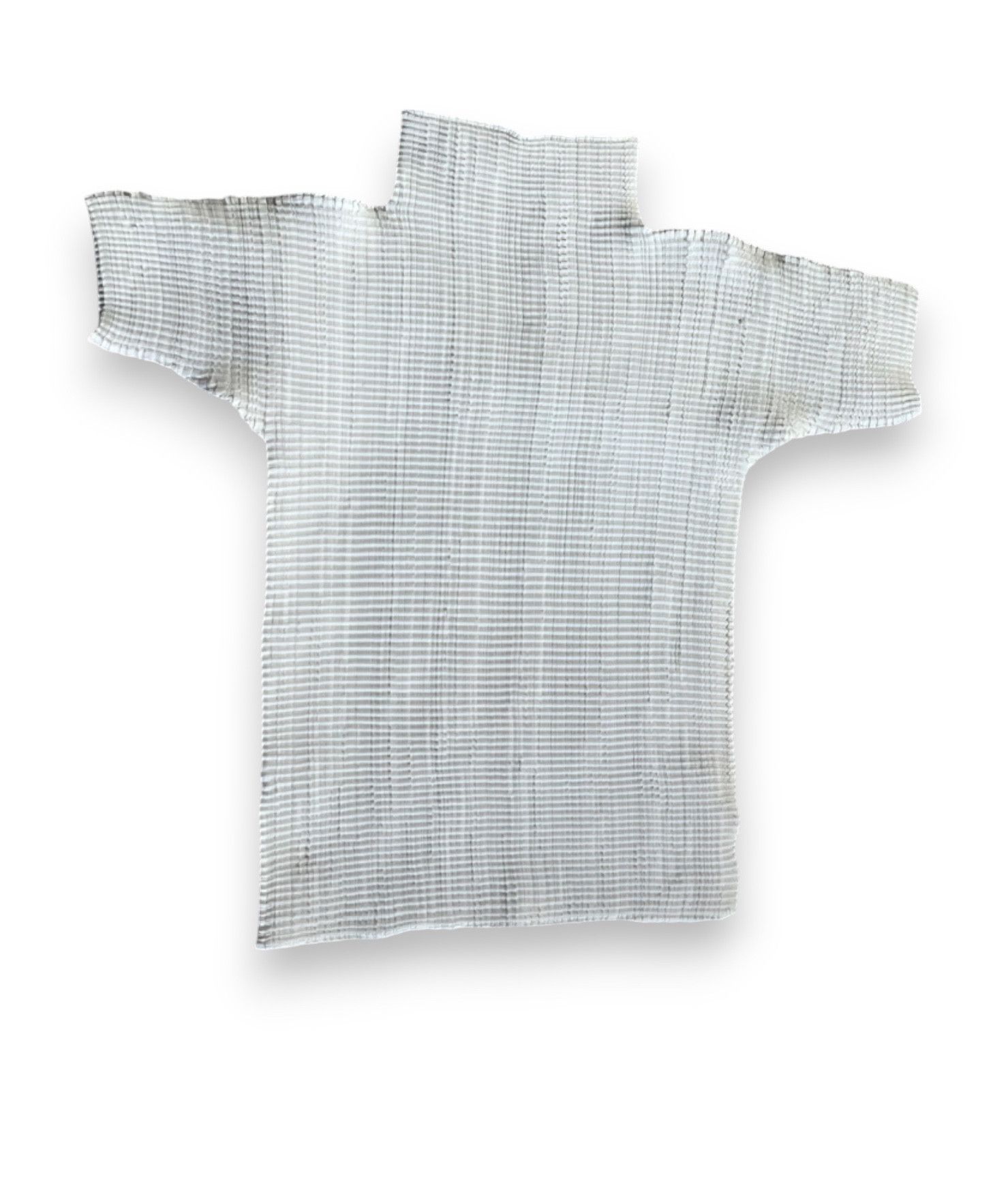 Issey Miyake Issey Miyake White Turtleneck Pleats Please Size ONE SIZE - 2 Thumbnail