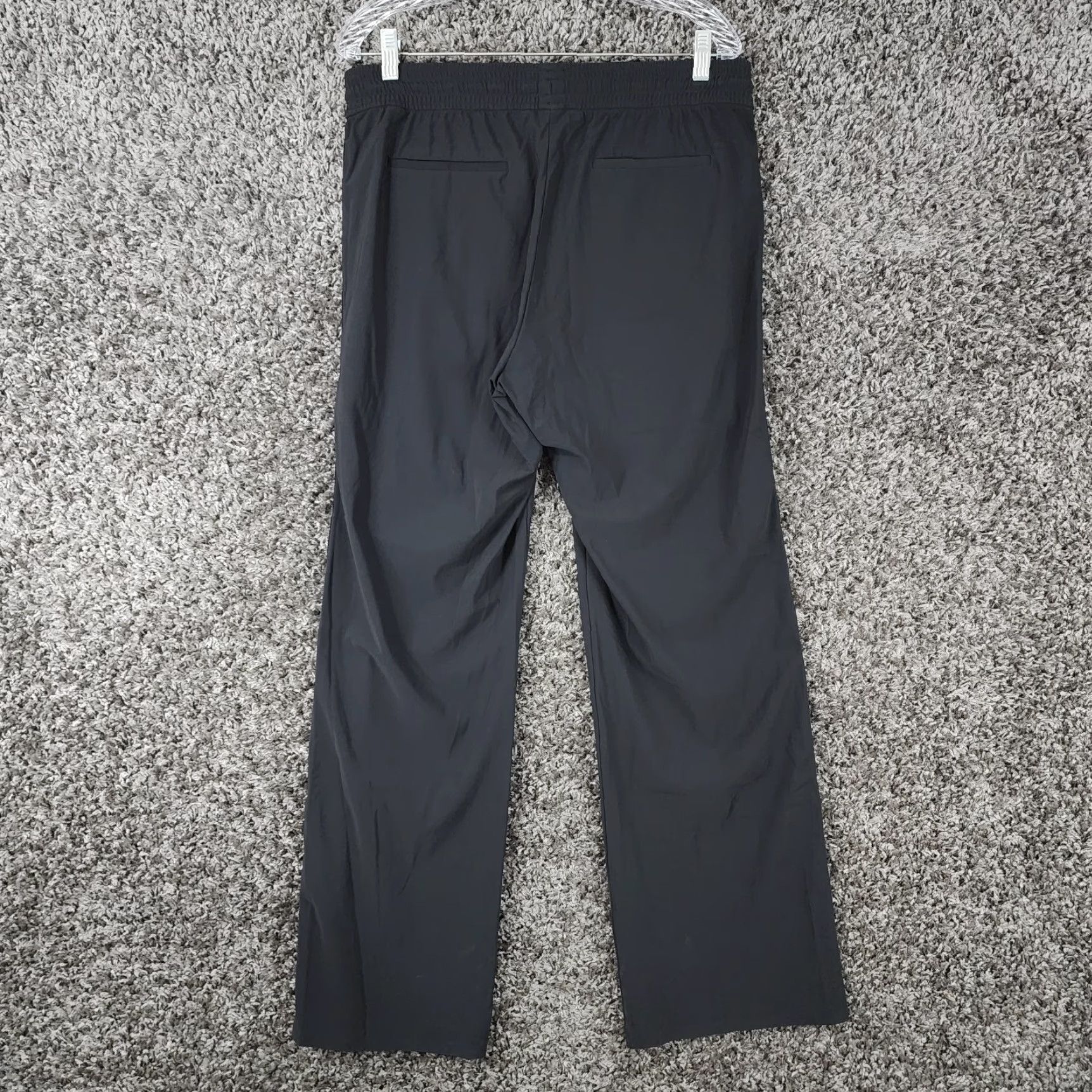 Athleta ATHLETA Women's Black Nylon Spandex Track Pants Activewear Size M Size 32" / US 10 / IT 46 - 6 Thumbnail
