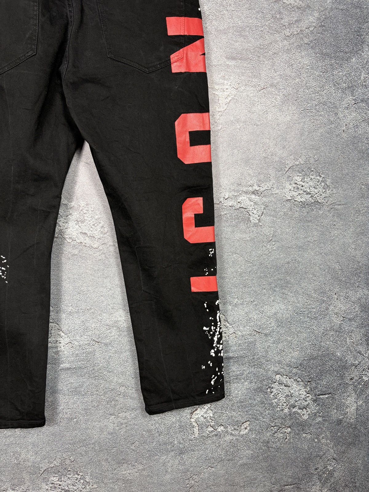 Dsquared2 Dsquared2 Icon Logo Graphic Print Black Denim Jeans Size 35 Size US 34 / EU 50 - 19 Thumbnail