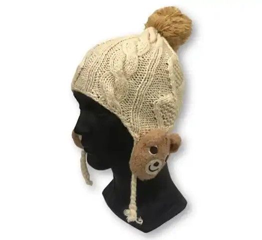 image of Miki House Earflap Beanie Hat, Men's