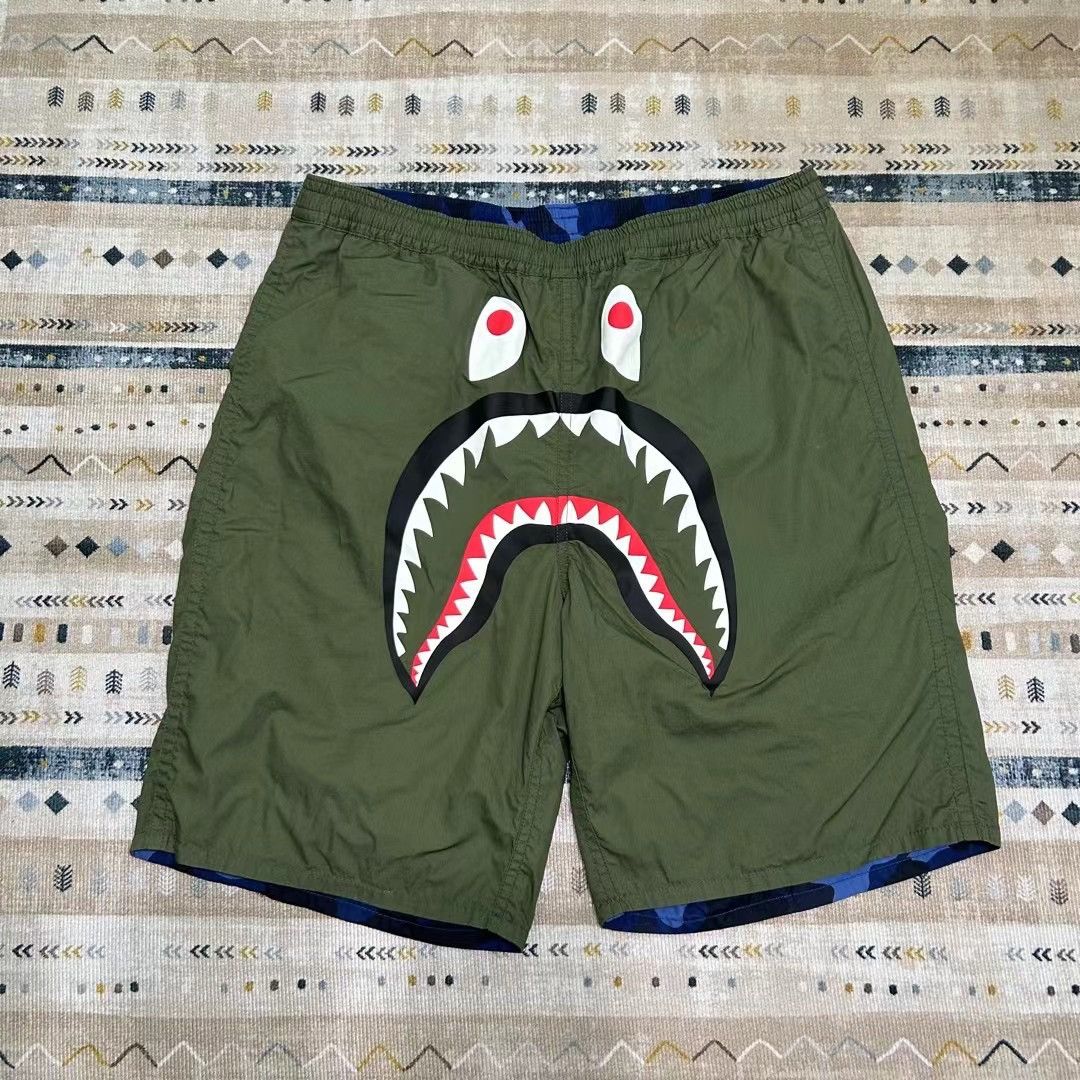 Bape BAPE SHARK Double-sided wear SHORTS Size US 32 / EU 48 - 3 Thumbnail