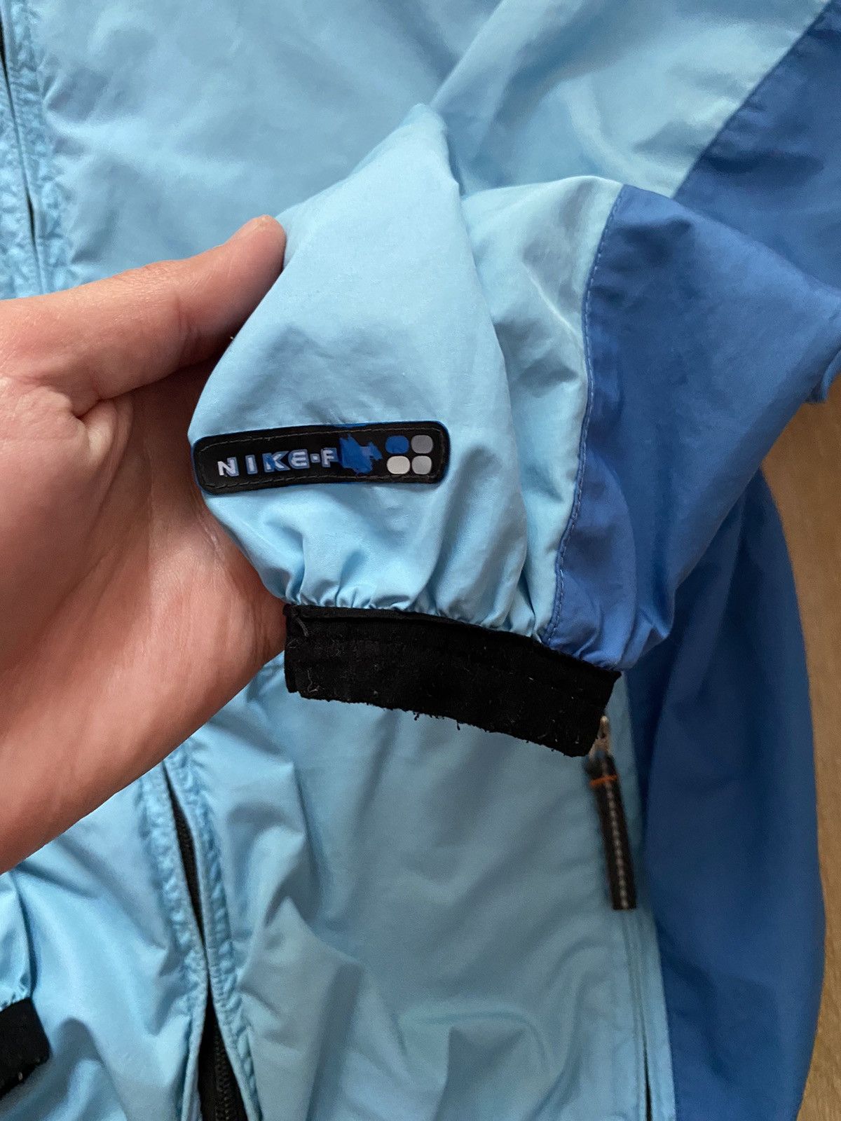 Nike × Vintage Vintage Nike Swoosh Nylon Olympic Zip-up Jacket Y2K Size US S / EU 44-46 / 1 - 5 Thumbnail