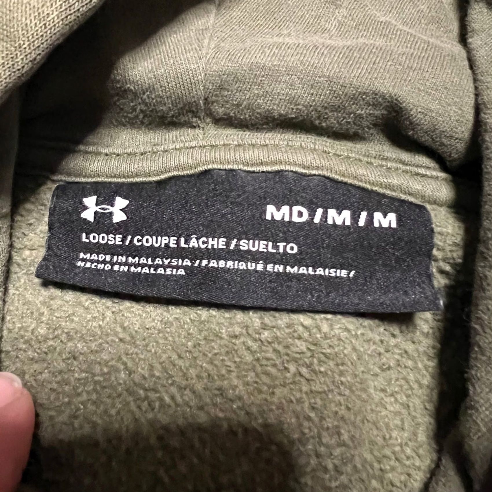 Under Armour Under Armour Hoodie Mens M Freedom Military Green Patriotic Service Gear Pullover Mens Green Hoodie Size US M / EU 48-50 / 2 - 7 Thumbnail