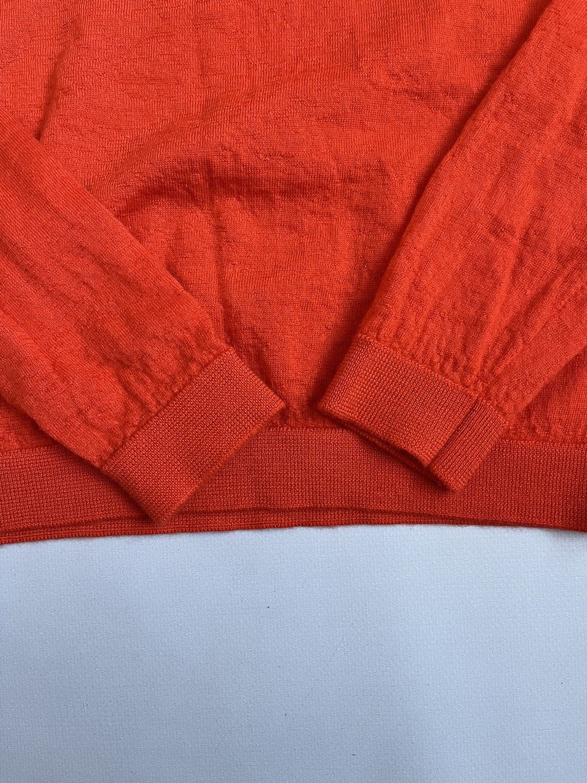 Ralph Lauren Purple Label Ralph Lauren Purple Label Women Orange Cashmere Knit Sweater Size S / US 4 / IT 40 - 10 Thumbnail