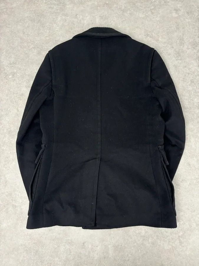 Maison Margiela AW2012 Maison Margiela Black Classy Wool Peacoat Size US L / EU 52-54 / 3 - 5 Thumbnail