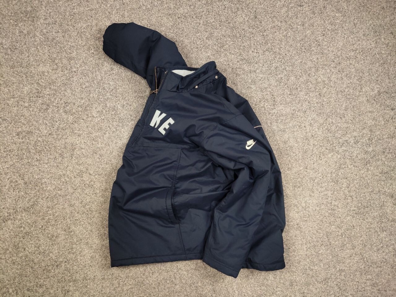 Nike Vintage 90's Nike Center Logo Anorak Pocket Light jacket Size US S / EU 44-46 / 1 - 15 Thumbnail
