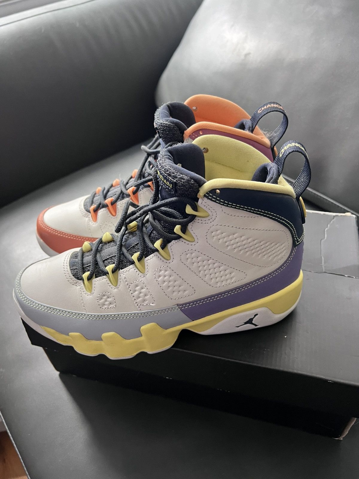Jordan Brand Air Jordan 9 Retro Change The World Sneakers Size US 6 / IT 36 - 6 Thumbnail