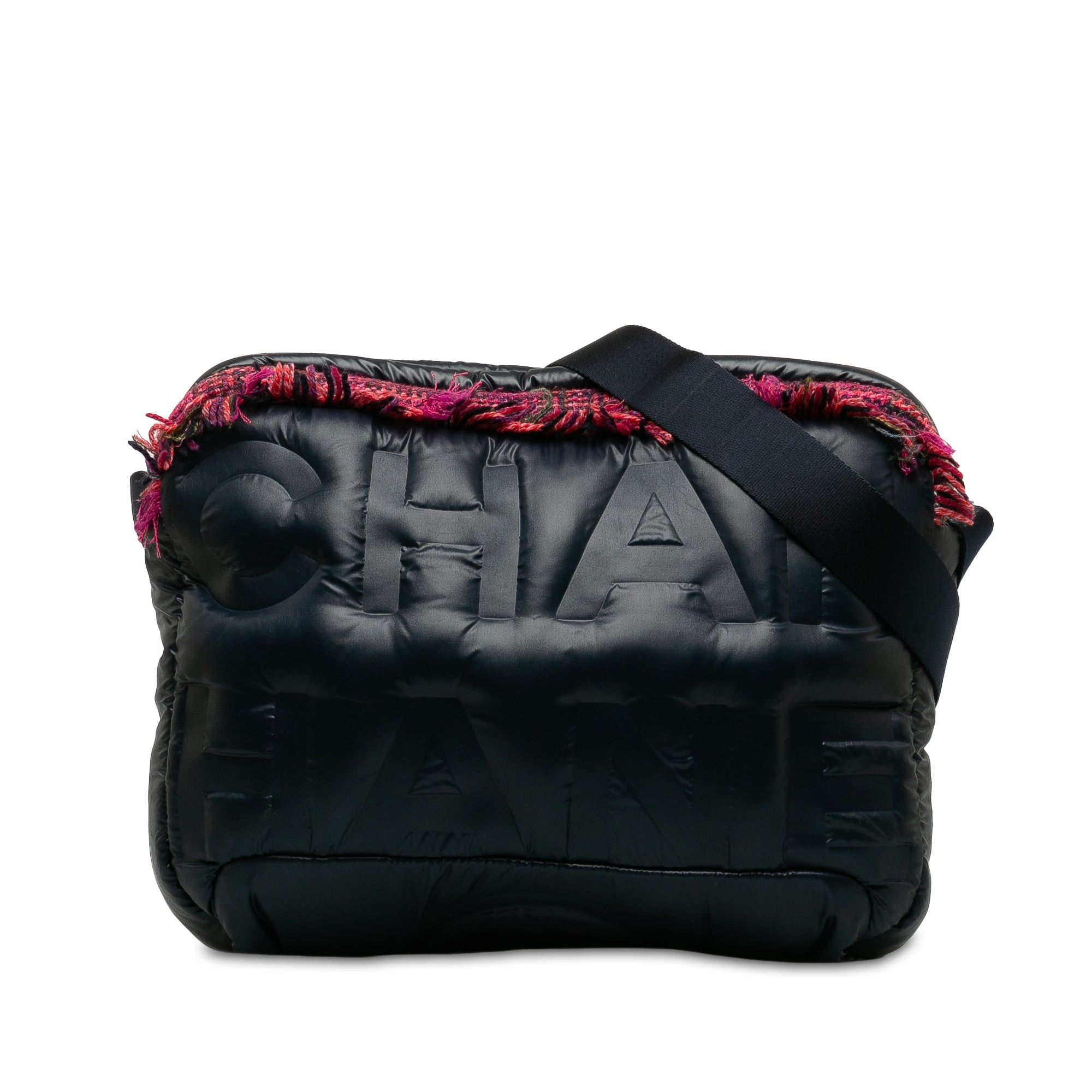 image of Chanel Doudoune Crossbody Bag in Black, Women's