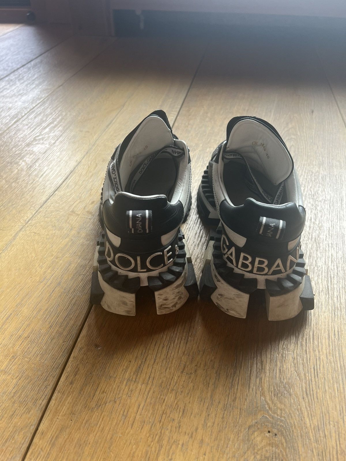Dolce & Gabbana Dolce&Gabbana superking black&white Size US 7 / EU 40 - 4 Thumbnail