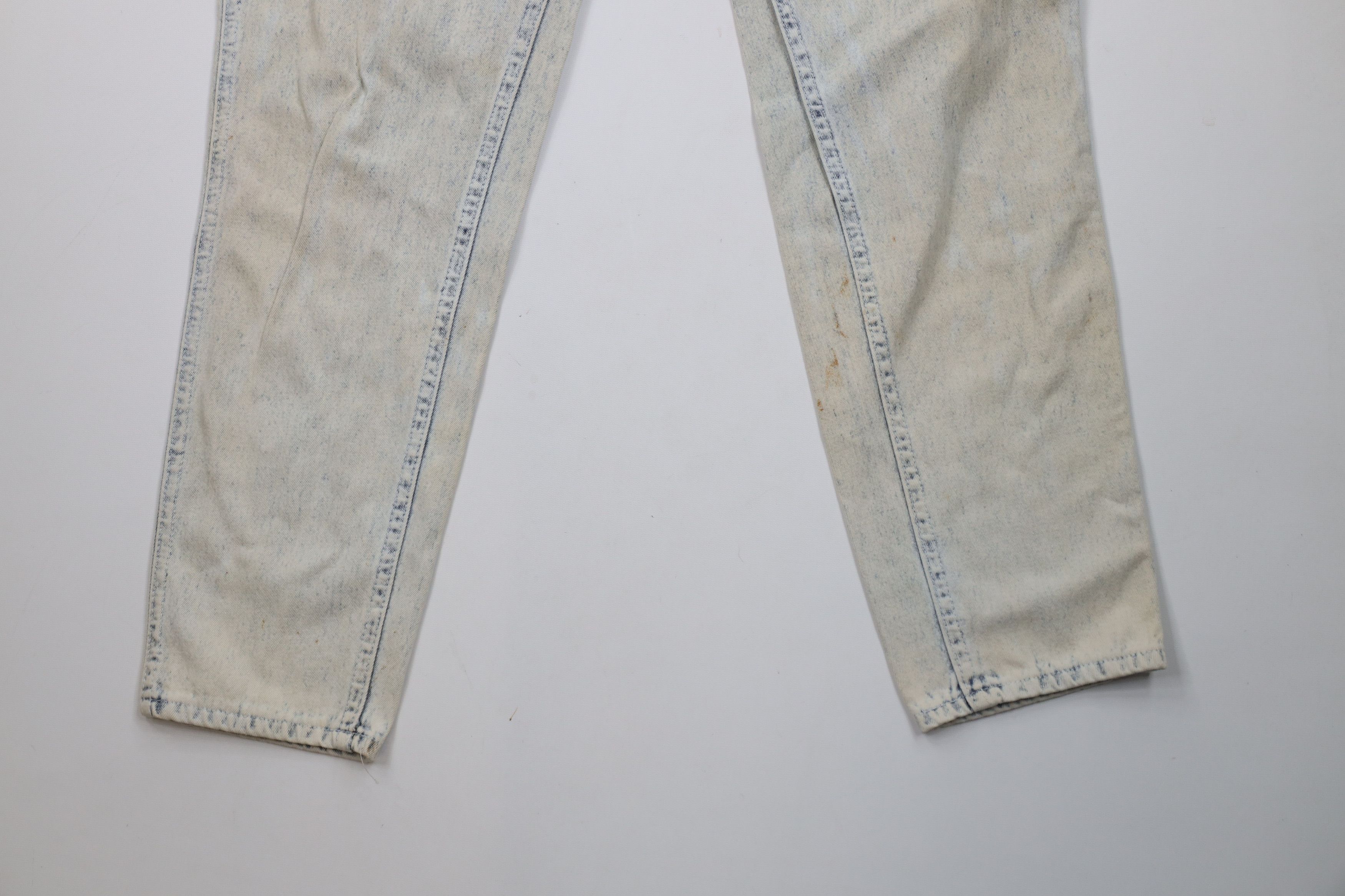 Lee × Vintage Vintage 90s Lee Acid Wash Relaxed Tapered Leg Jeans USA Size 34" / US 12 / IT 48 - 4 Thumbnail