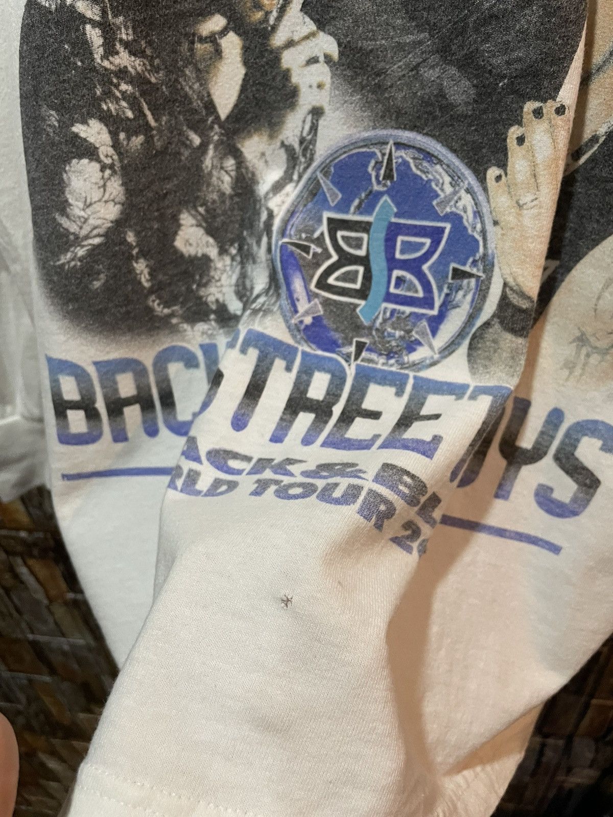 Fruit Of The Loom Vtg Backstreet boys Black&Blue world tour 2001 Size US M / EU 48-50 / 2 - 6 Thumbnail