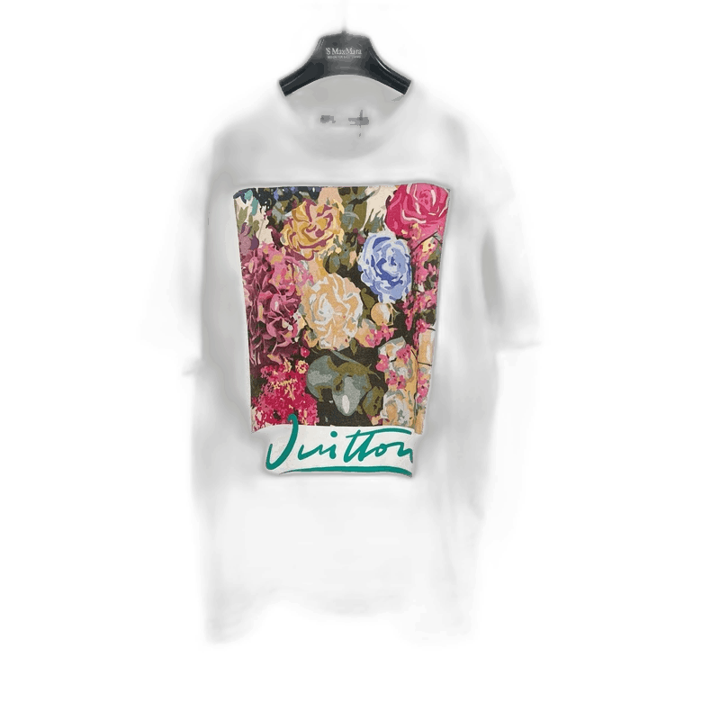Louis Vuitton Louis Vuitton Floral Print Short Sleeve TShi