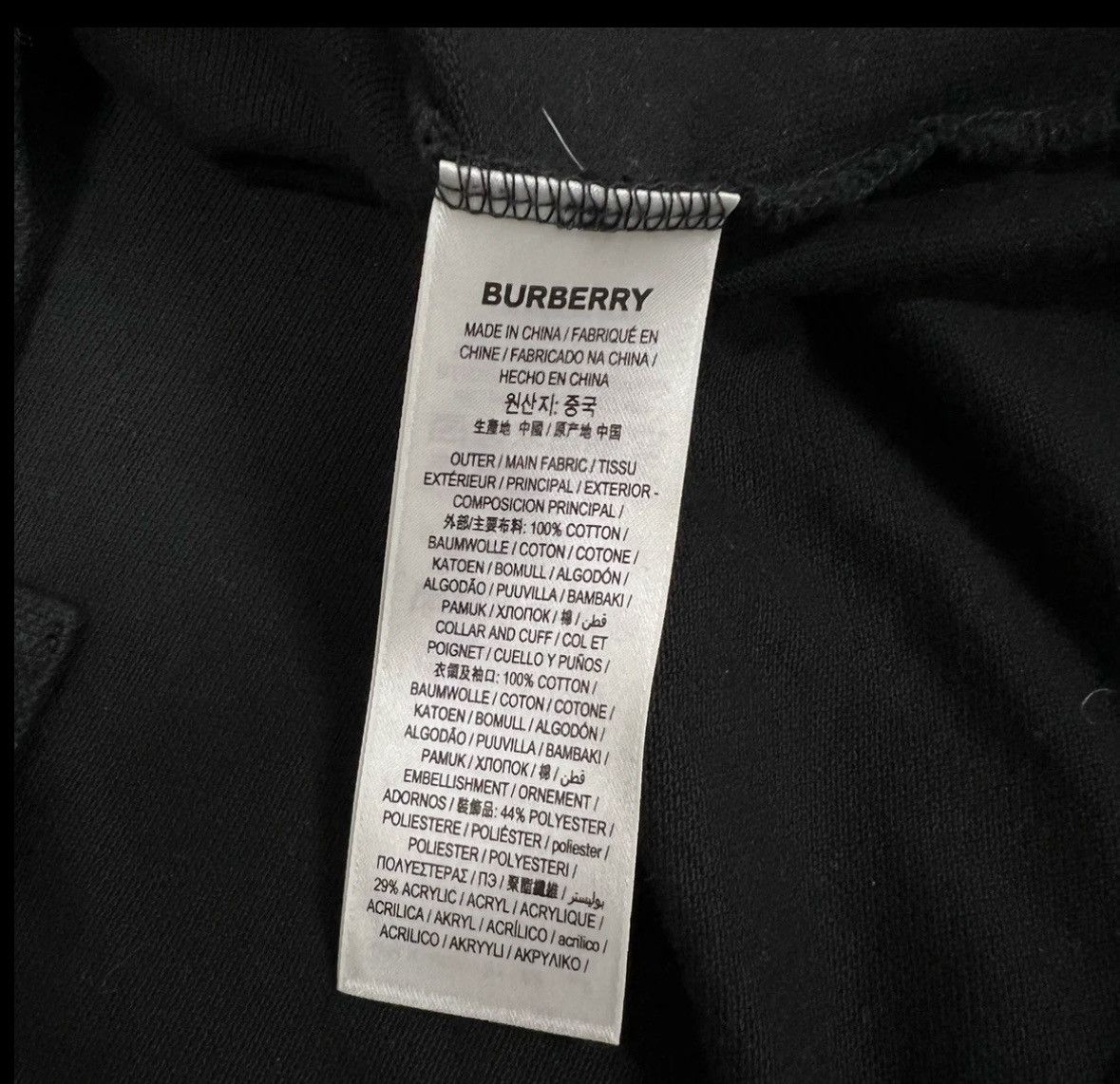 Burberry Burberry Polo Longsleeve Size US L / EU 52-54 / 3 - 4 Thumbnail